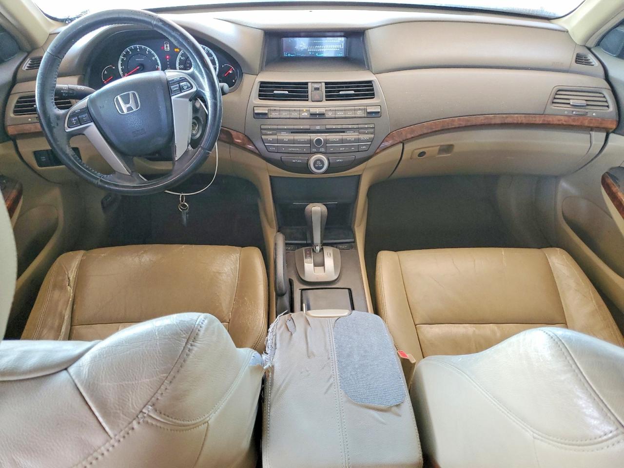 2008 Honda Accord Exl White vin: JHMCP26858C041895