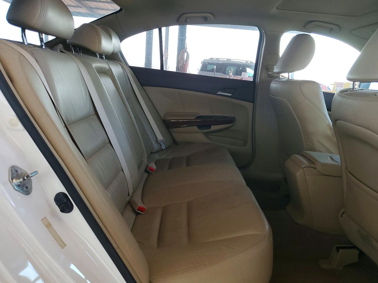 2008 Honda Accord Exl White vin: JHMCP26858C041895