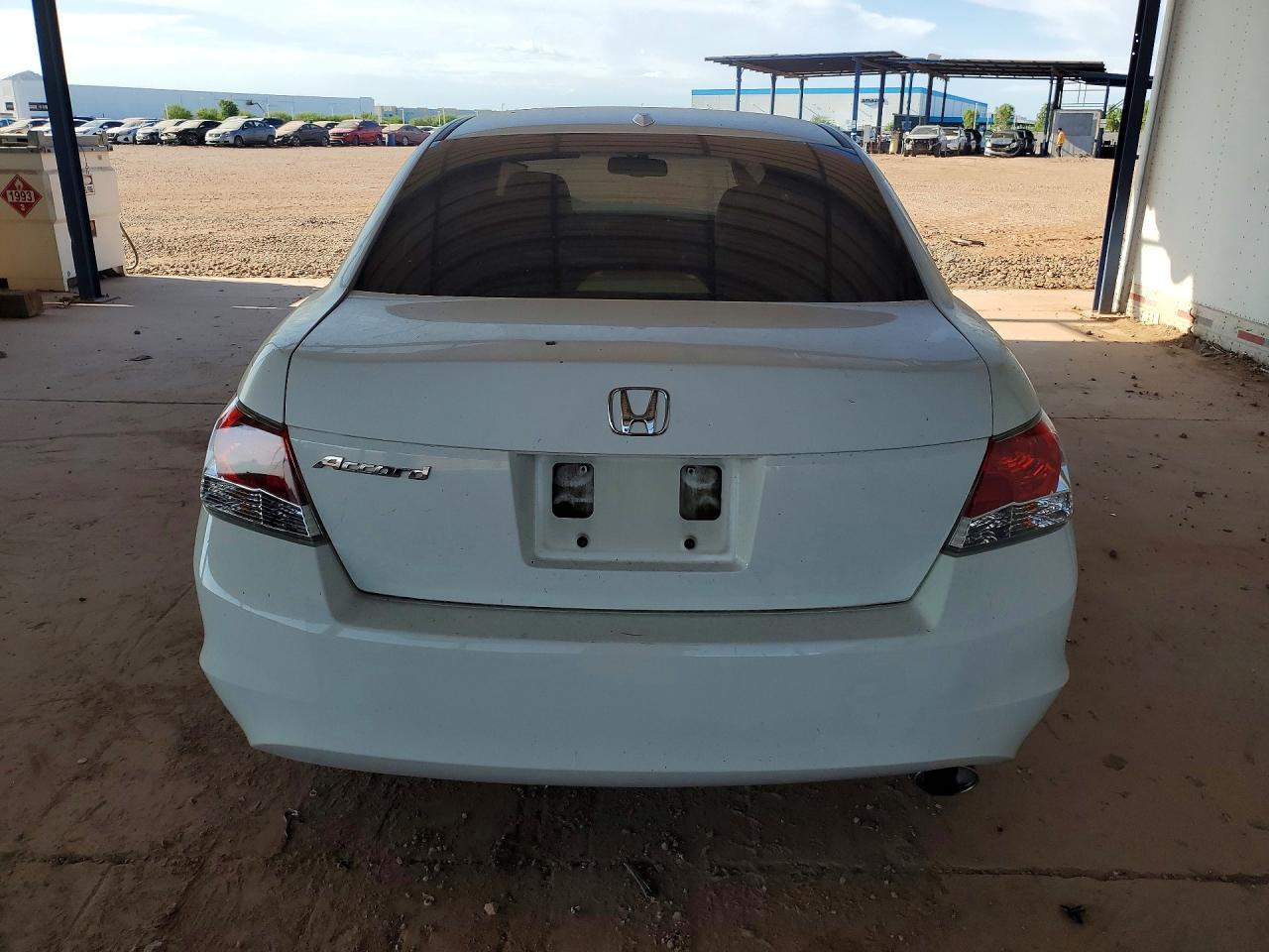 2008 Honda Accord Exl White vin: JHMCP26858C041895