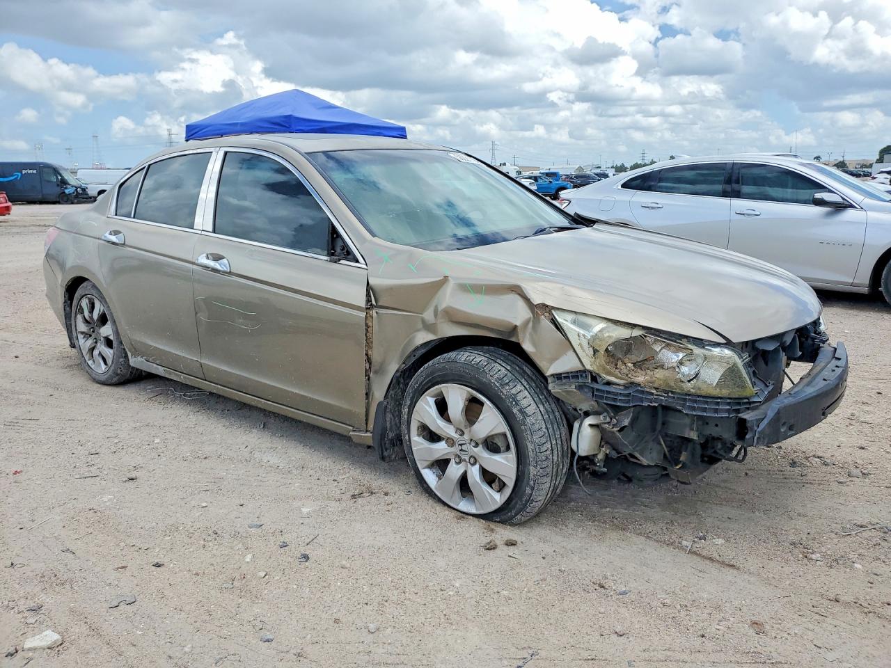 2008 Honda Accord Exl Gold vin: JHMCP26858C042609