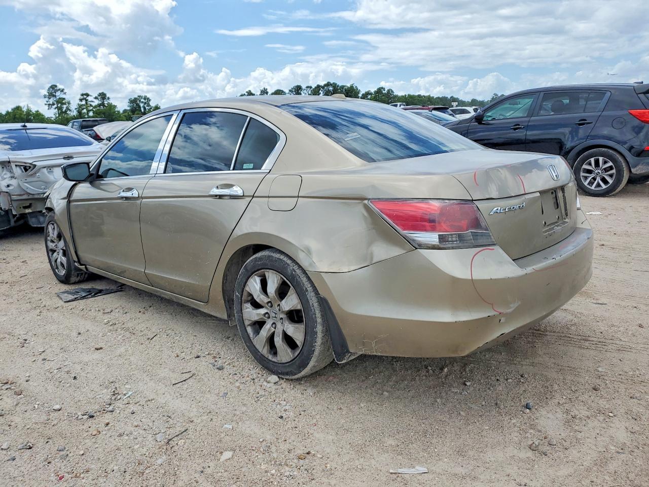 2008 Honda Accord Exl Gold vin: JHMCP26858C042609