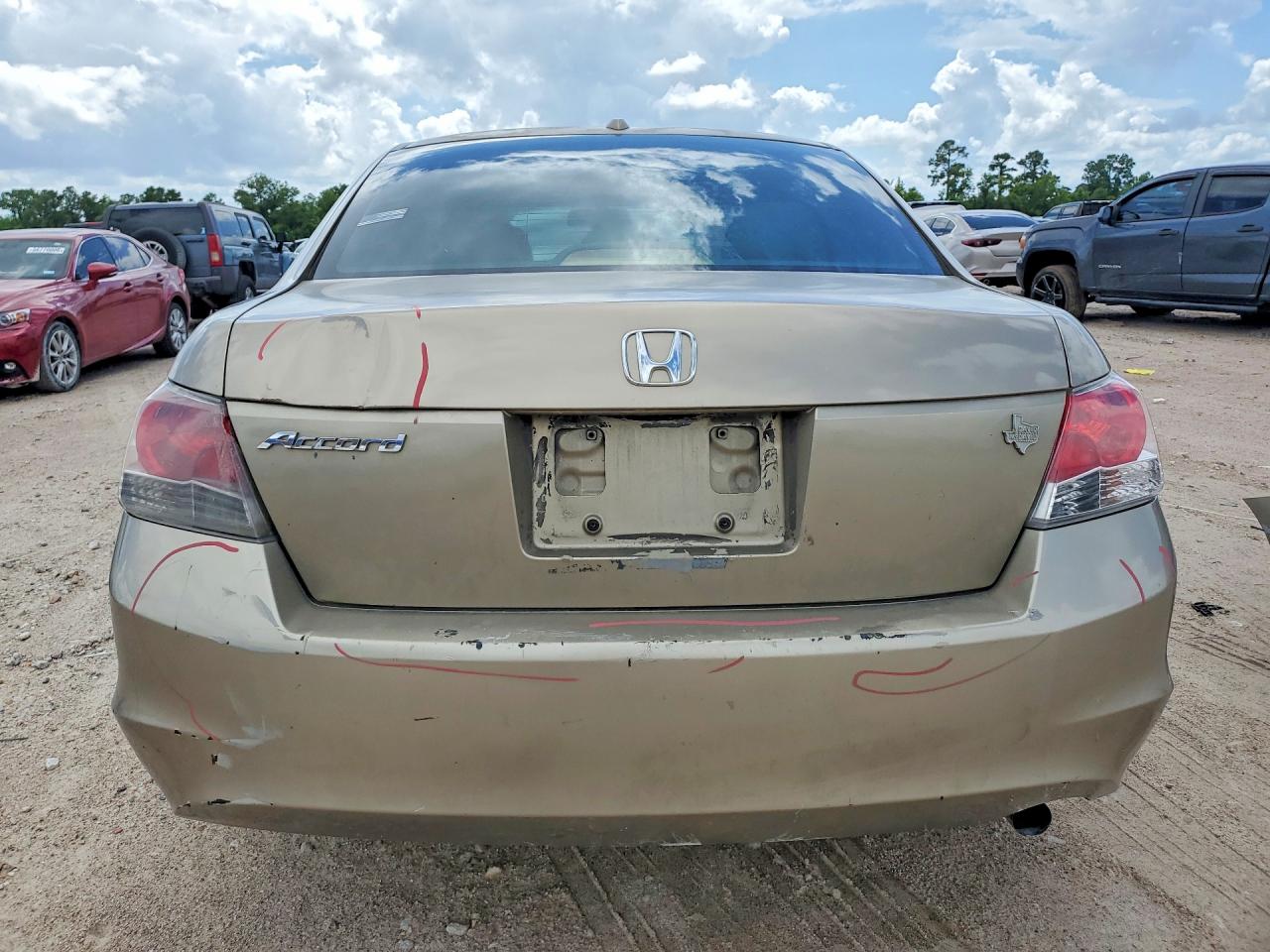 2008 Honda Accord Exl Gold vin: JHMCP26858C042609