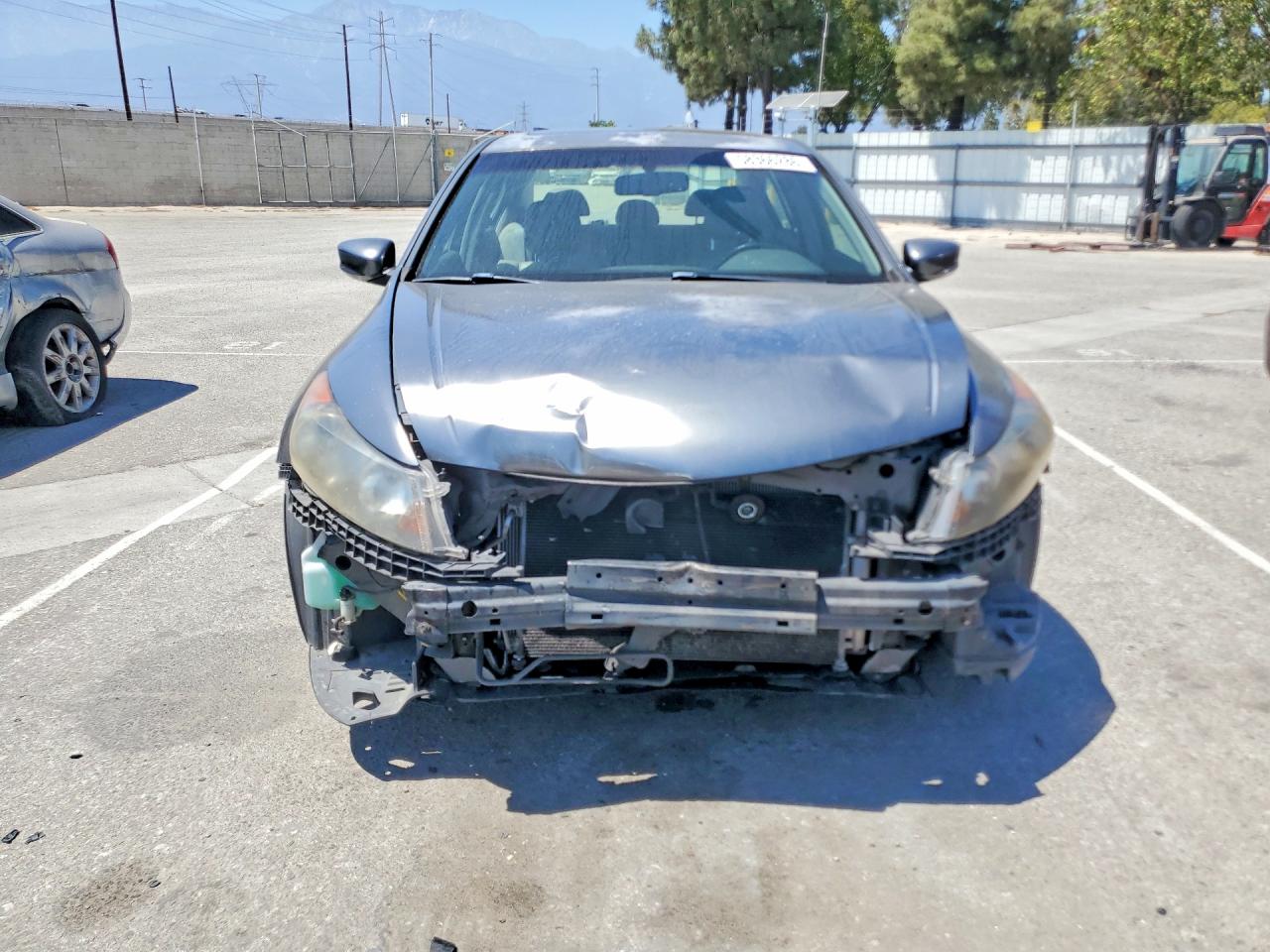 2008 Honda Accord Exl Gray vin: JHMCP26858C049592