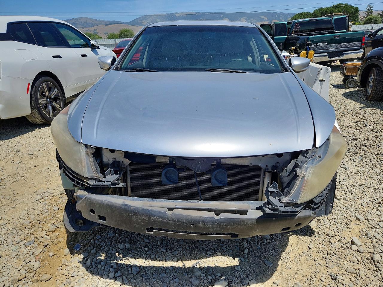 2008 Honda Accord Exl Silver vin: JHMCP26858C067218