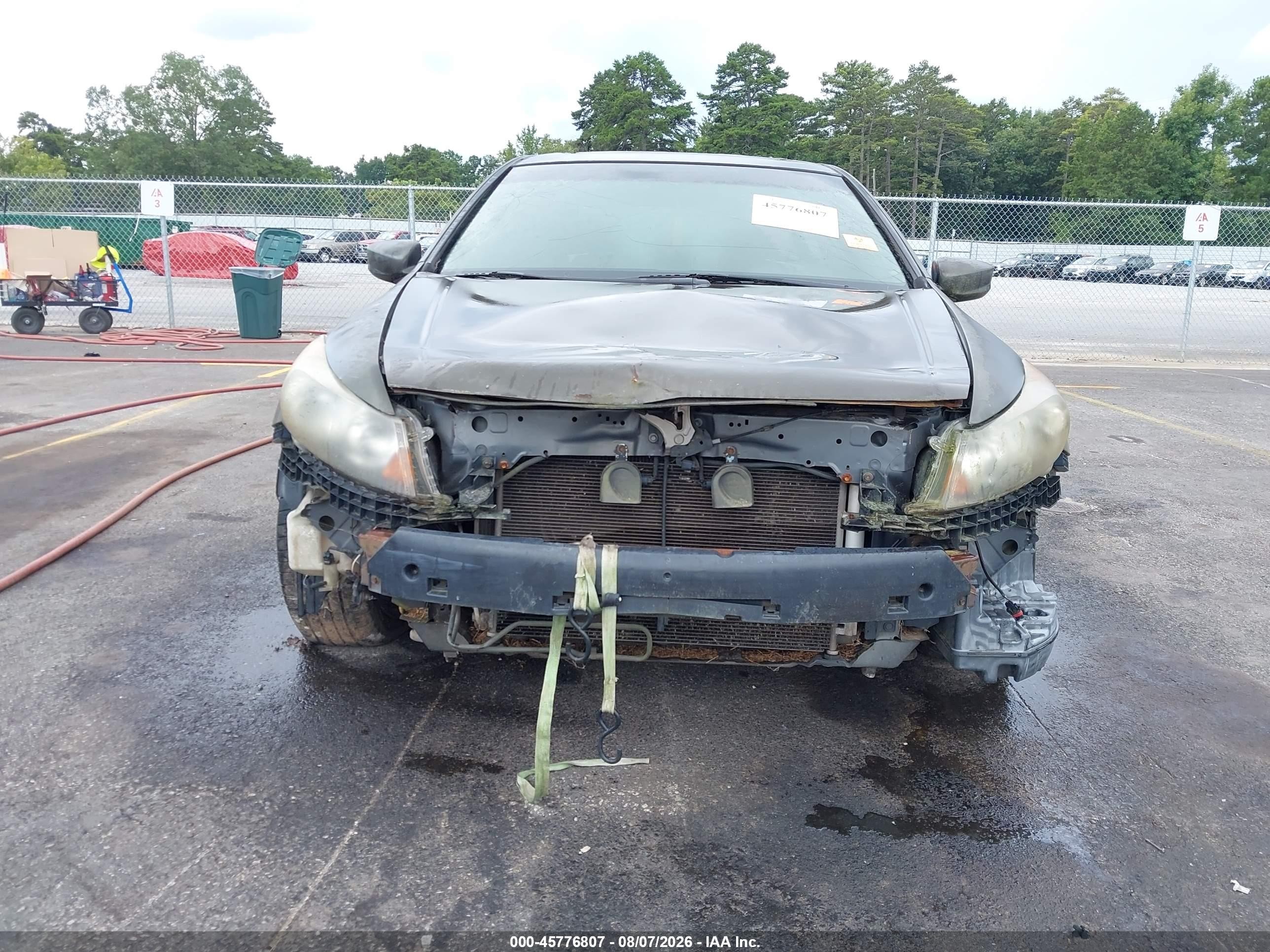 2008 Honda Accord 2.4 Ex-l Серый vin: JHMCP26868C024880