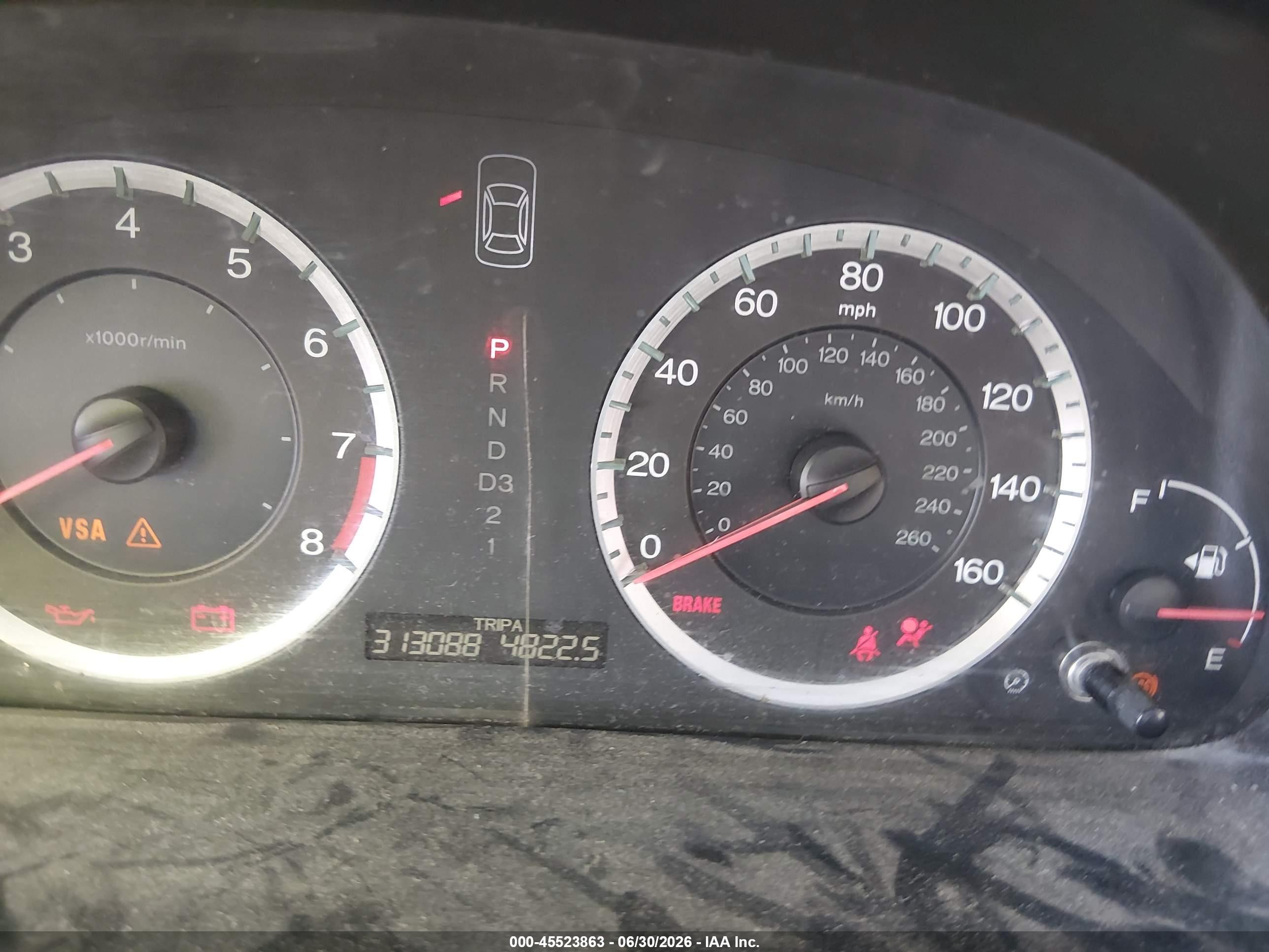 2008 Honda Accord 2.4 Ex-l Серый vin: JHMCP26868C066000