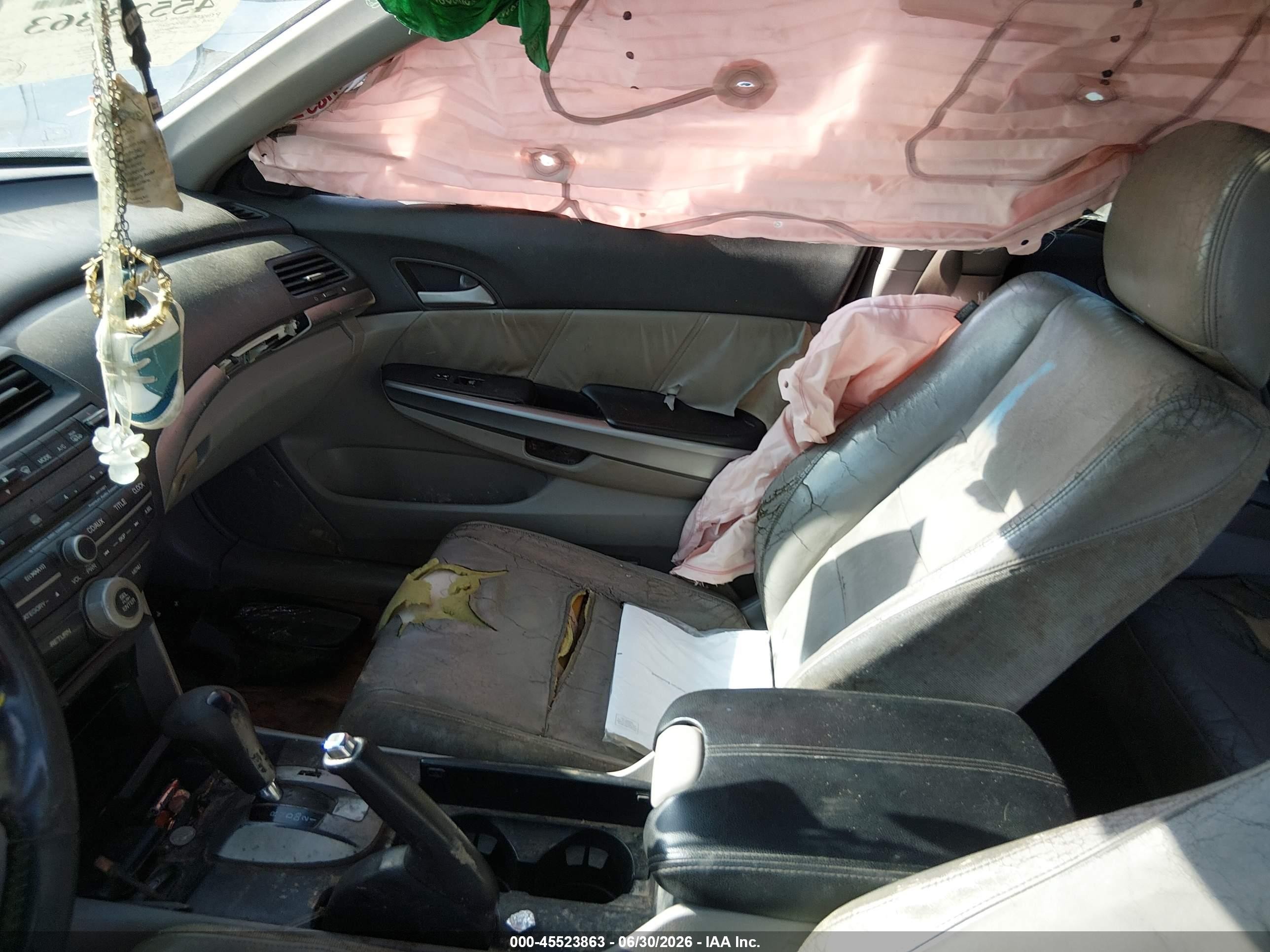 2008 Honda Accord 2.4 Ex-l Серый vin: JHMCP26868C066000