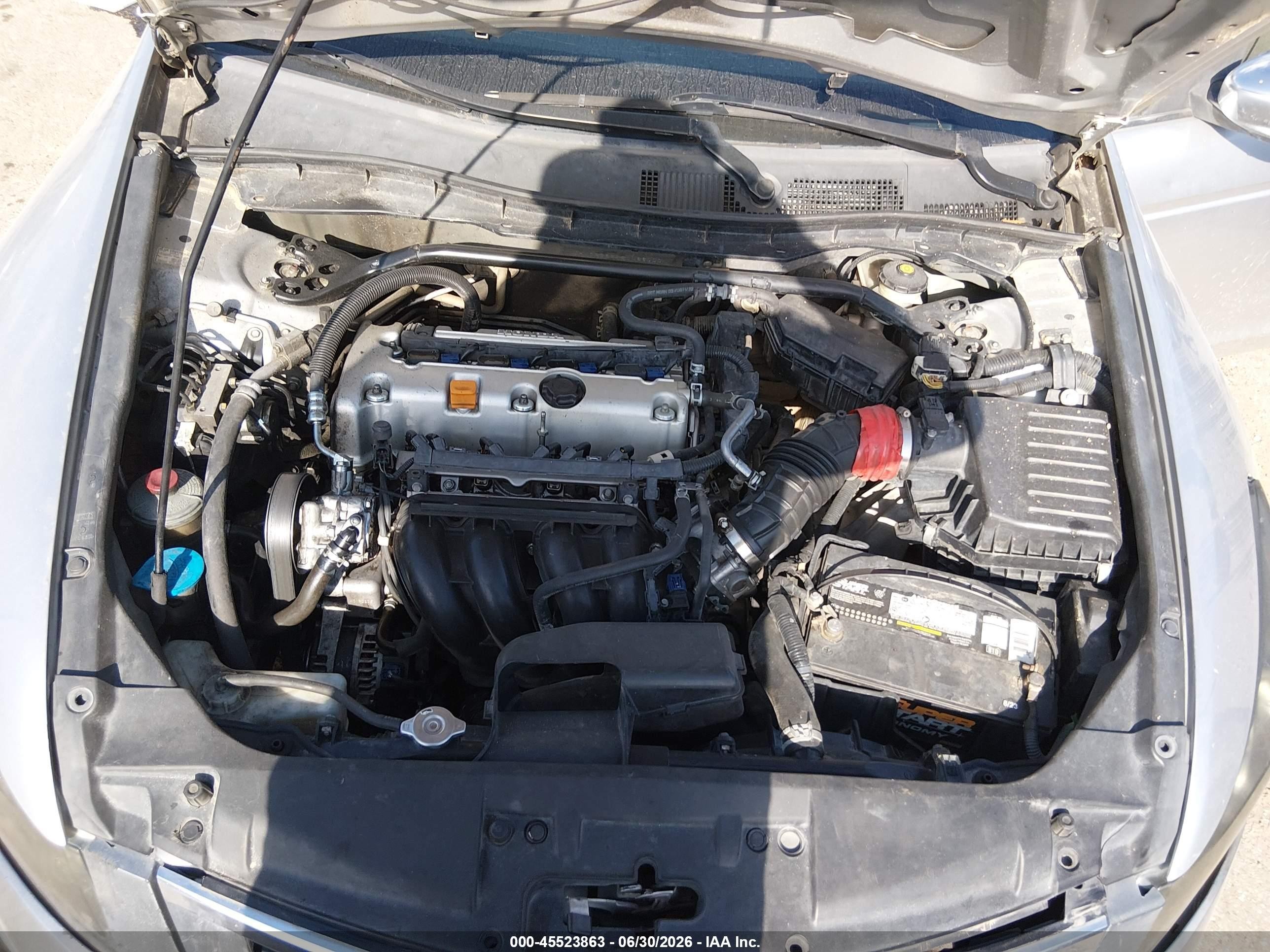 2008 Honda Accord 2.4 Ex-l Серый vin: JHMCP26868C066000
