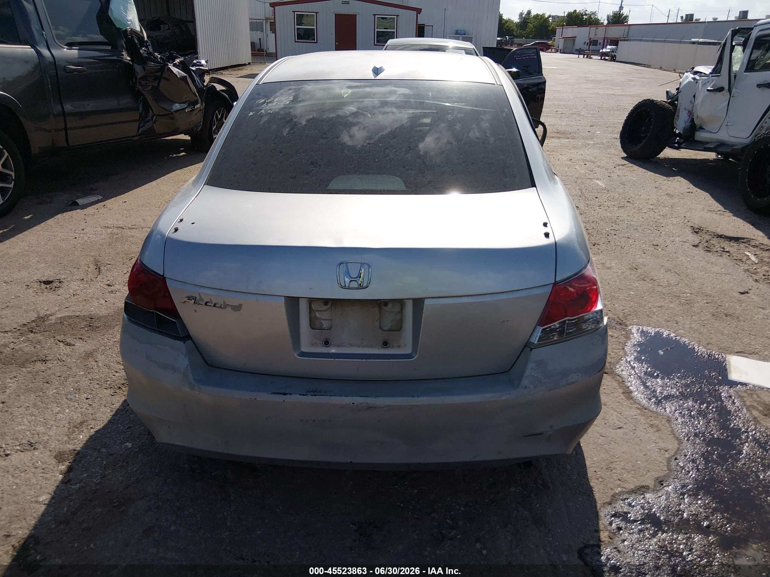2008 Honda Accord 2.4 Ex-l Серый vin: JHMCP26868C066000