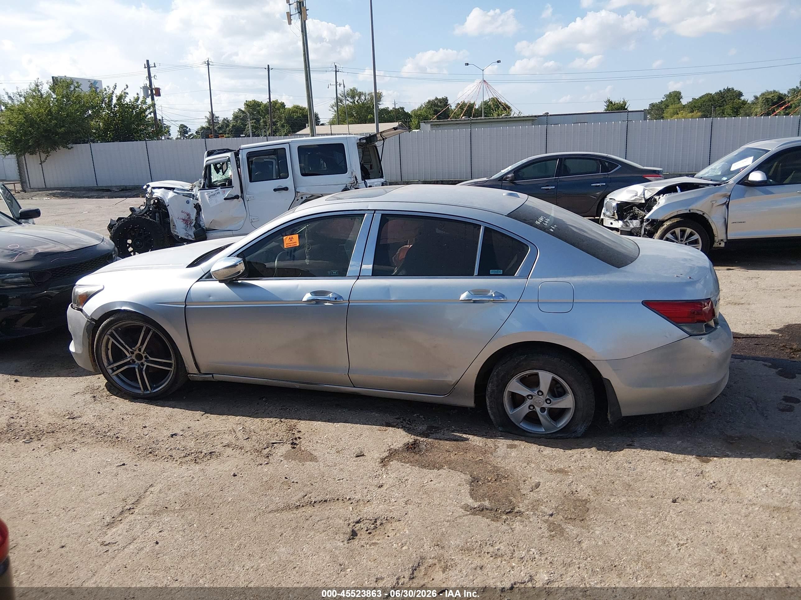 2008 Honda Accord 2.4 Ex-l Серый vin: JHMCP26868C066000