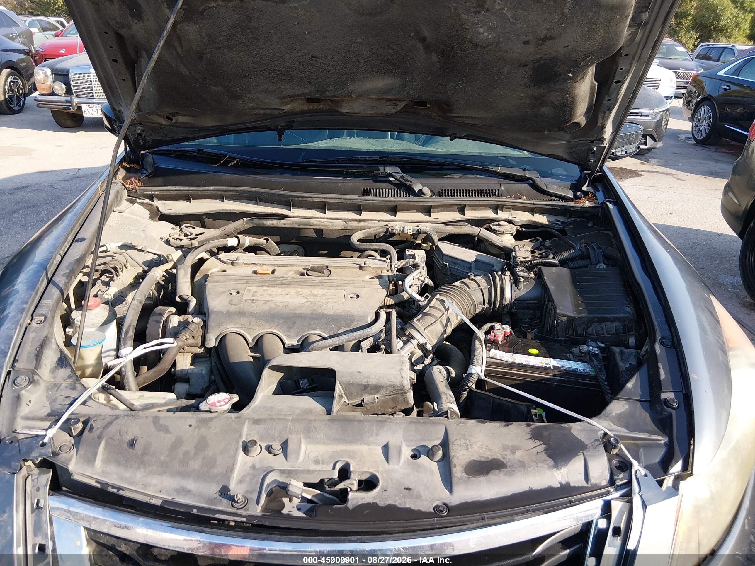 2008 Honda Accord 2.4 Ex-l Gray vin: JHMCP26878C012706