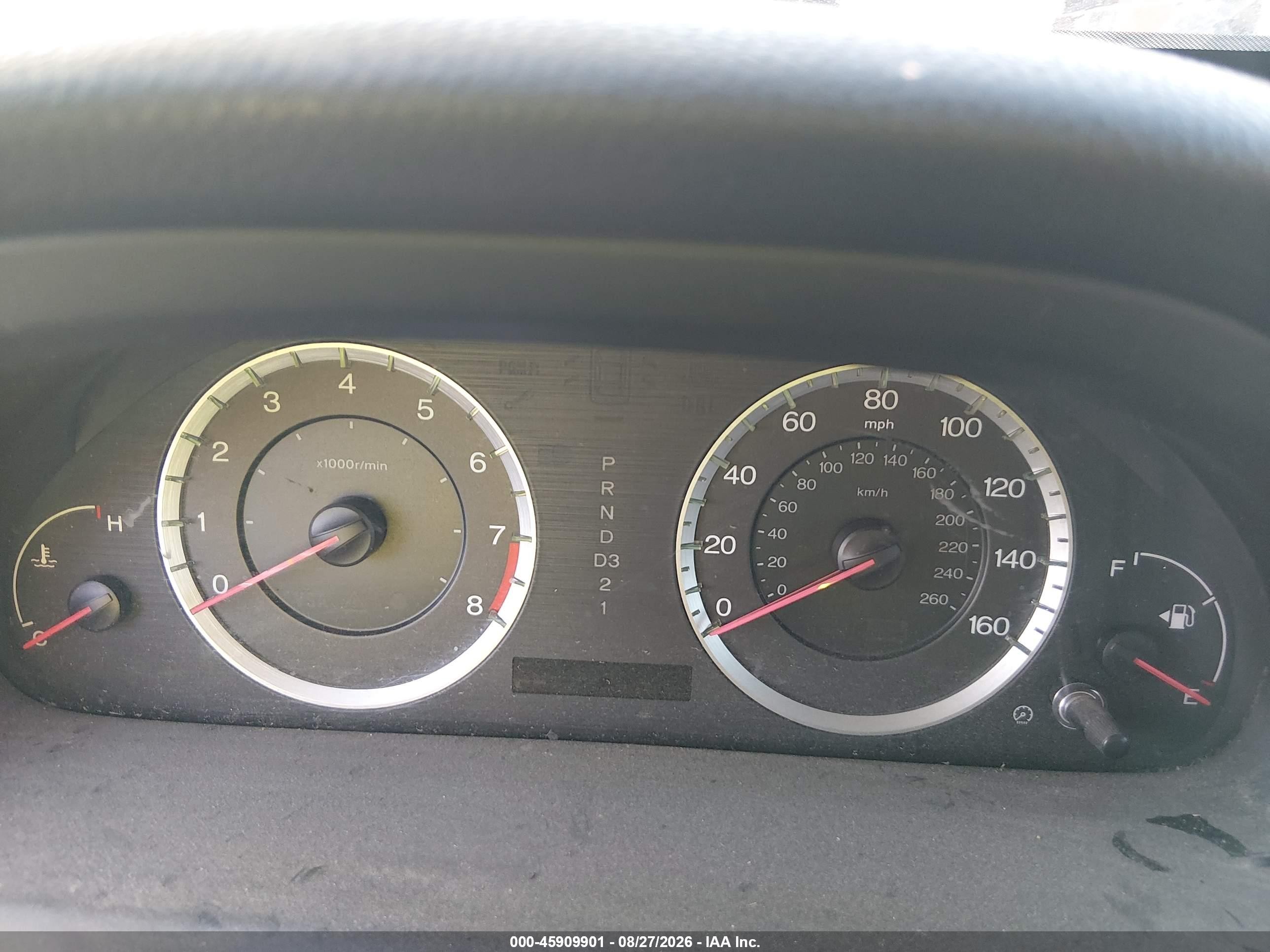 2008 Honda Accord 2.4 Ex-l Gray vin: JHMCP26878C012706
