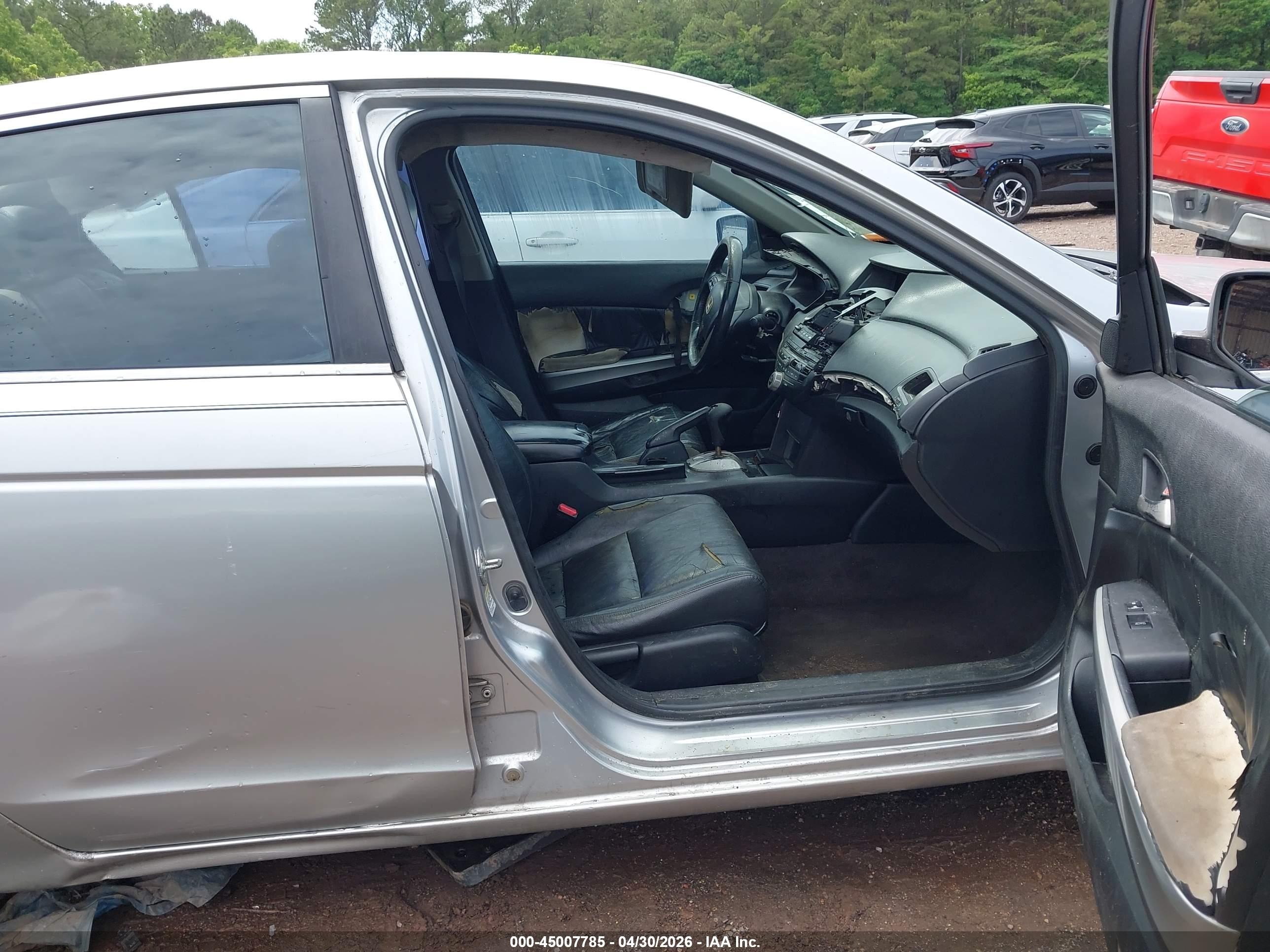2008 Honda Accord 2.4 Ex-l Серебряный vin: JHMCP26878C026539
