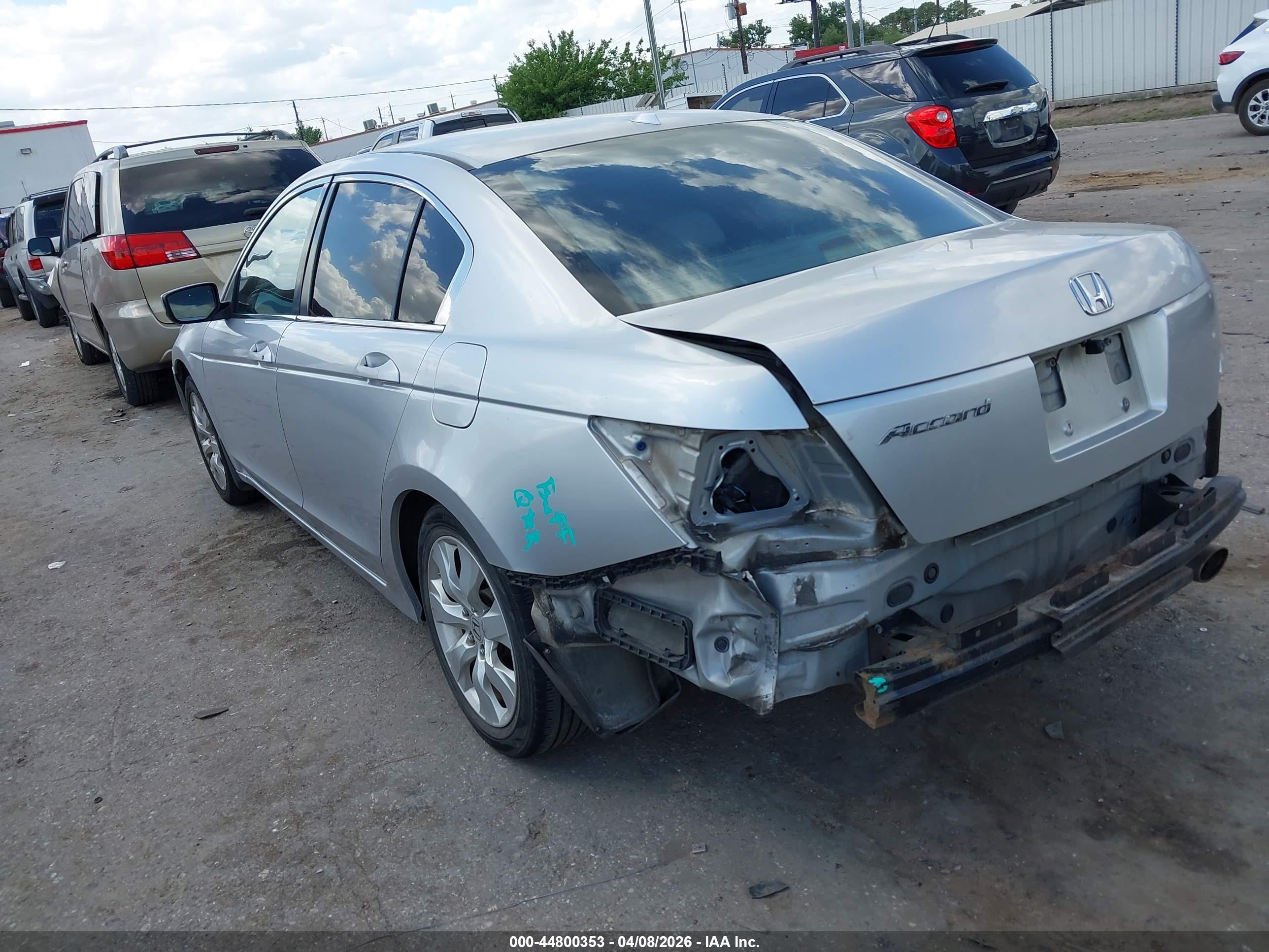 2008 Honda Accord 2.4 Ex-l Серебряный vin: JHMCP26878C040702