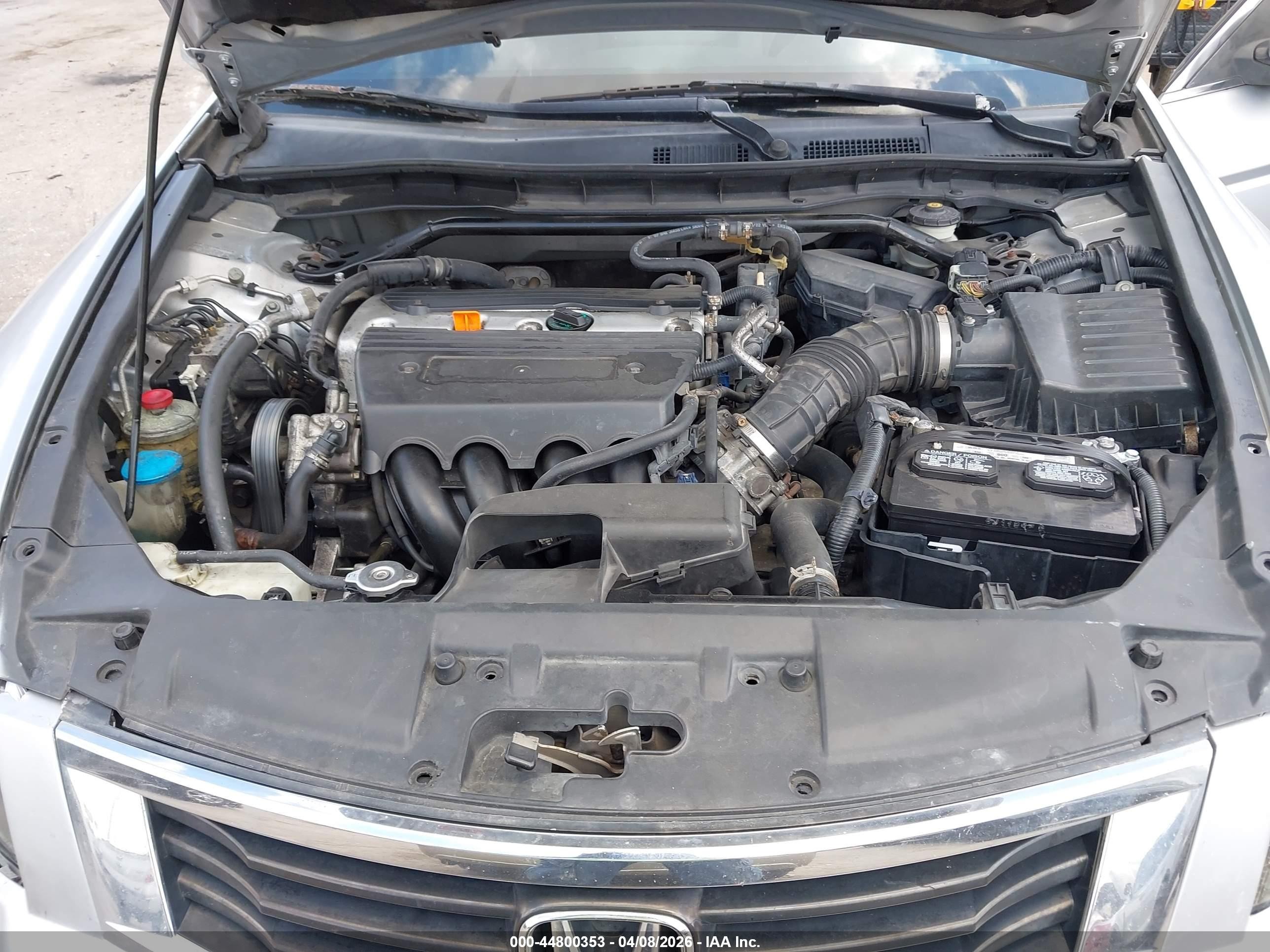 2008 Honda Accord 2.4 Ex-l Серебряный vin: JHMCP26878C040702