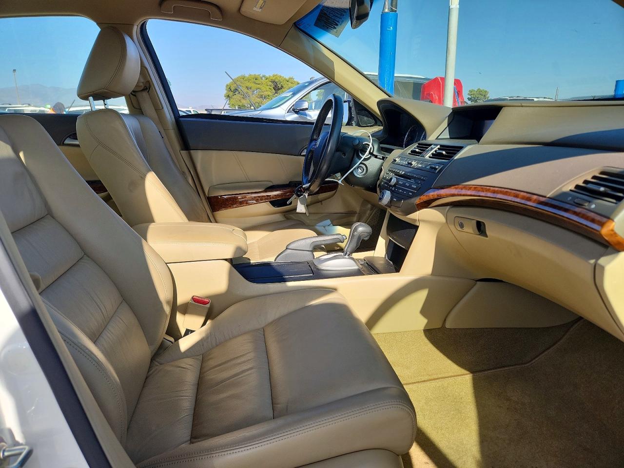 2008 Honda Accord Exl White vin: JHMCP26878C042806