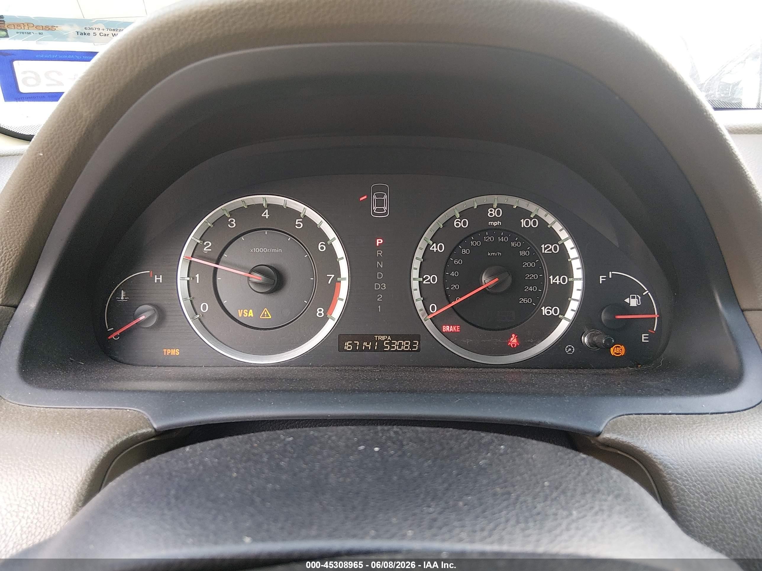2008 Honda Accord 2.4 Ex-l White vin: JHMCP26878C068970