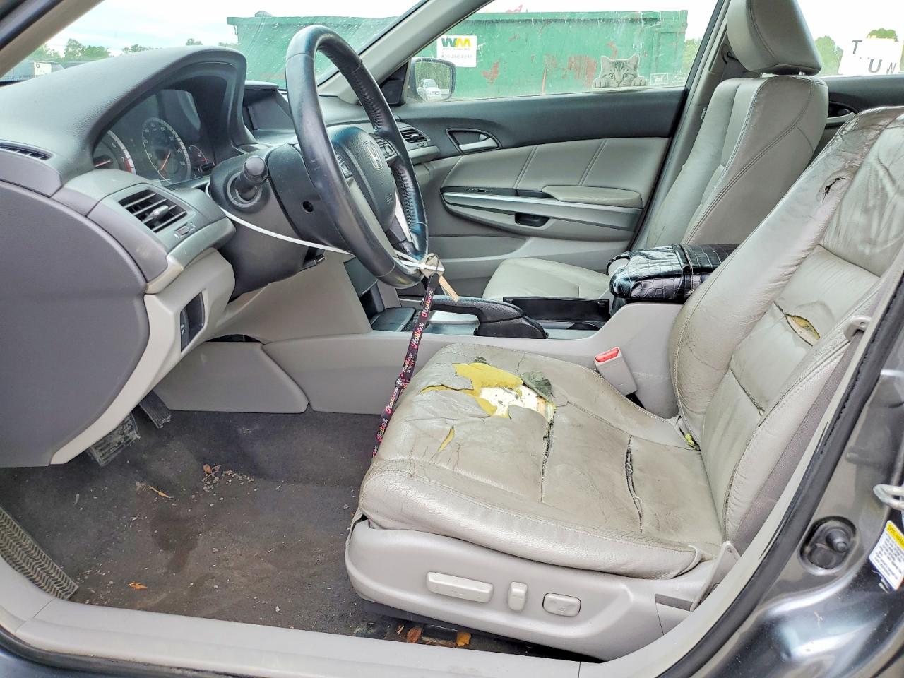 2009 Honda Accord Exl Gray vin: JHMCP26879C010536