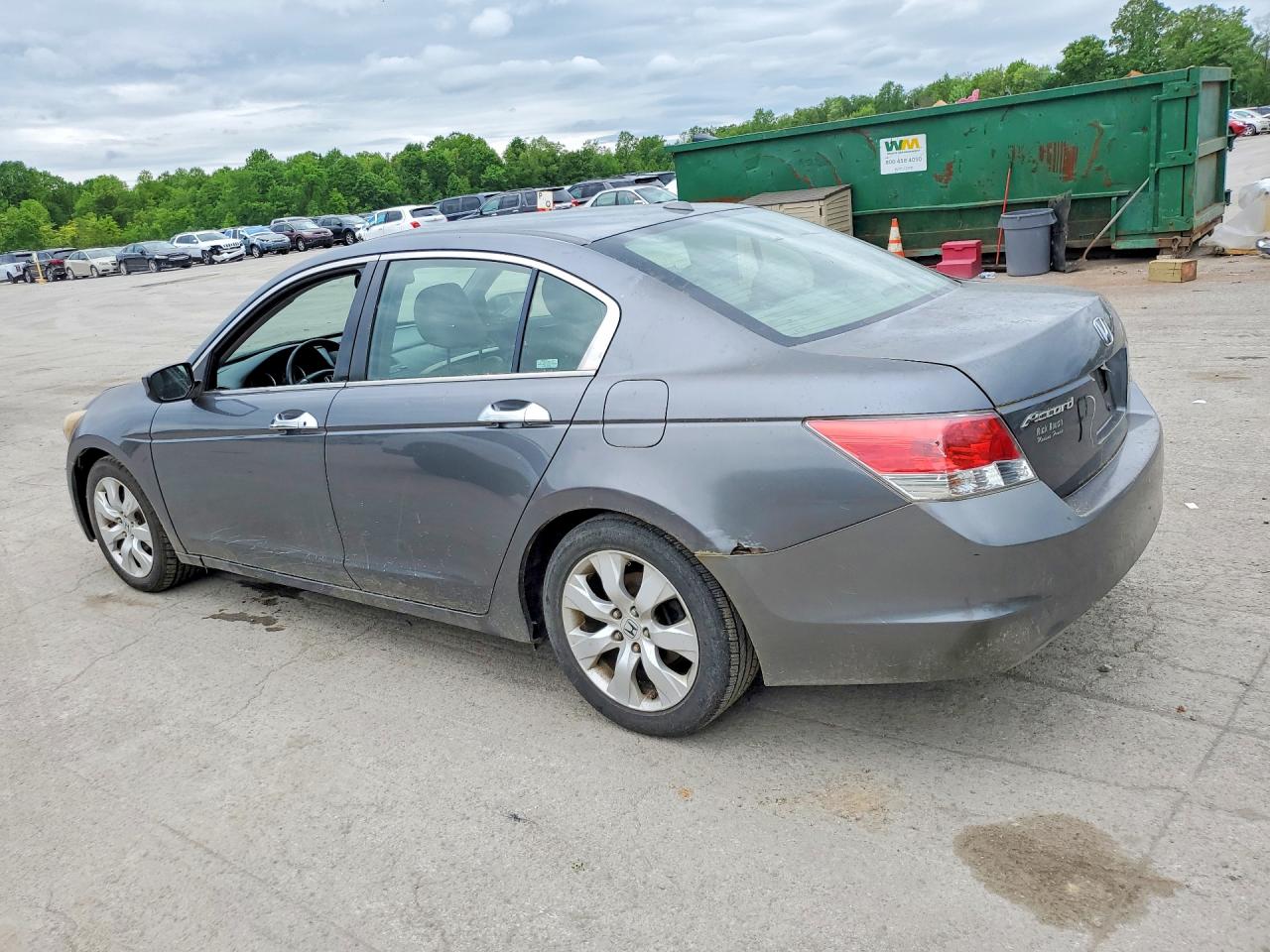 2009 Honda Accord Exl Gray vin: JHMCP26879C010536