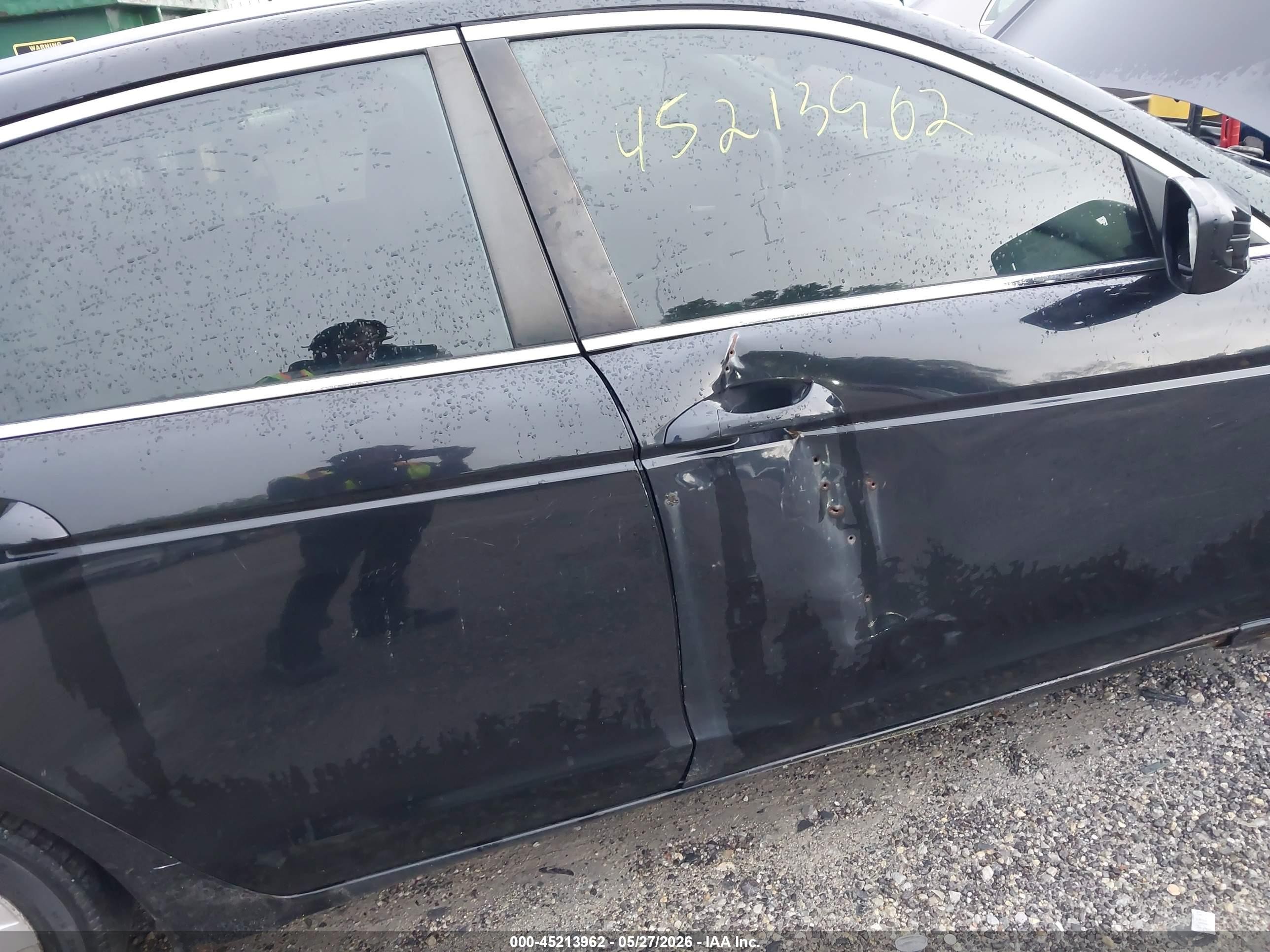 2008 Honda Accord 2.4 Ex-l Black vin: JHMCP26888C024198