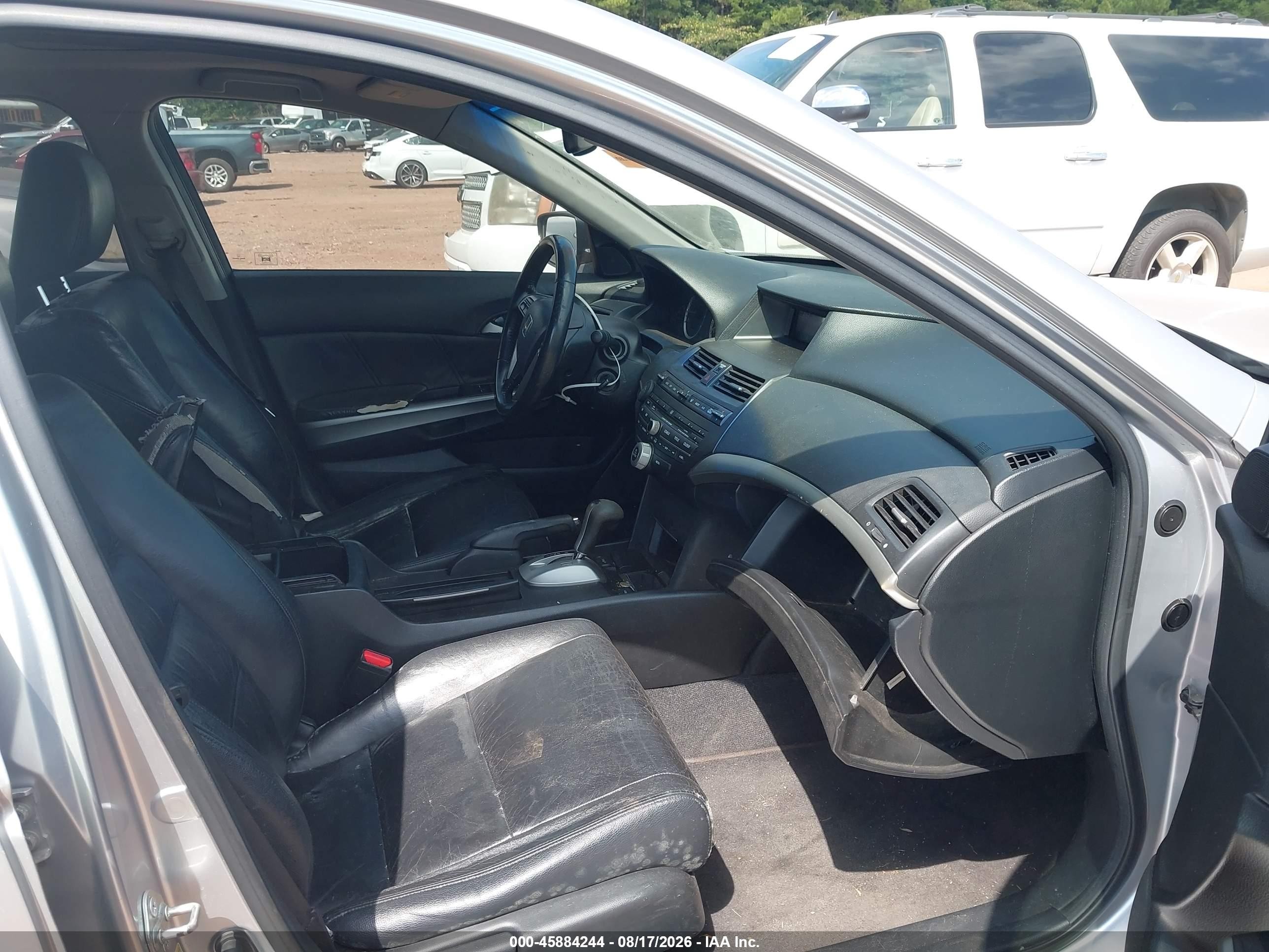 2008 Honda Accord Exl Silver vin: JHMCP26888C039042