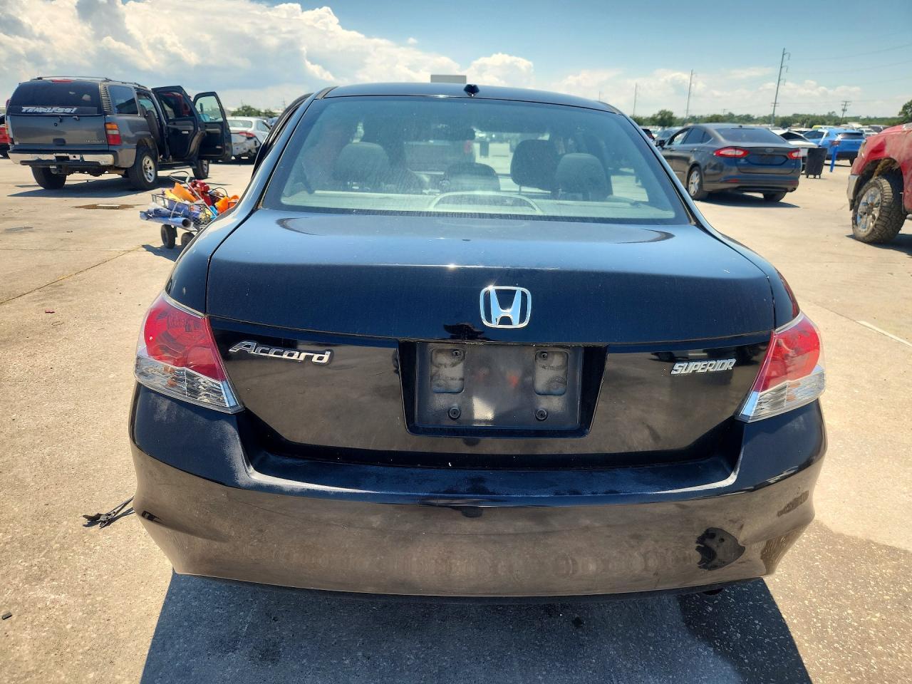 2008 Honda Accord Exl Black vin: JHMCP26888C048551