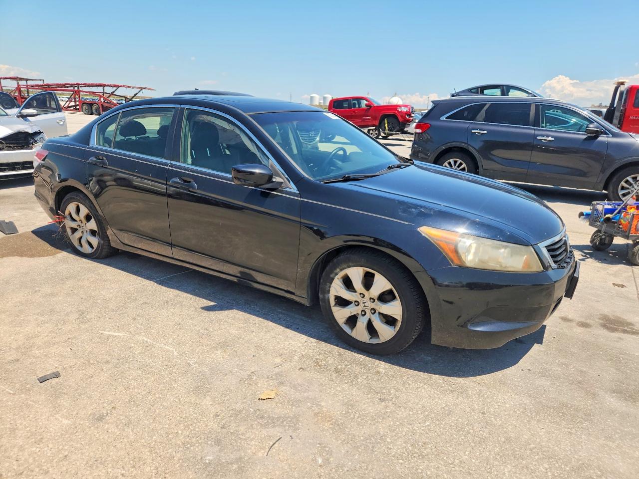2008 Honda Accord Exl Black vin: JHMCP26888C048551