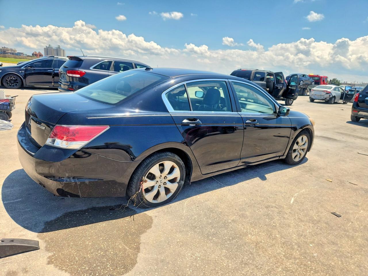 2008 Honda Accord Exl Black vin: JHMCP26888C048551