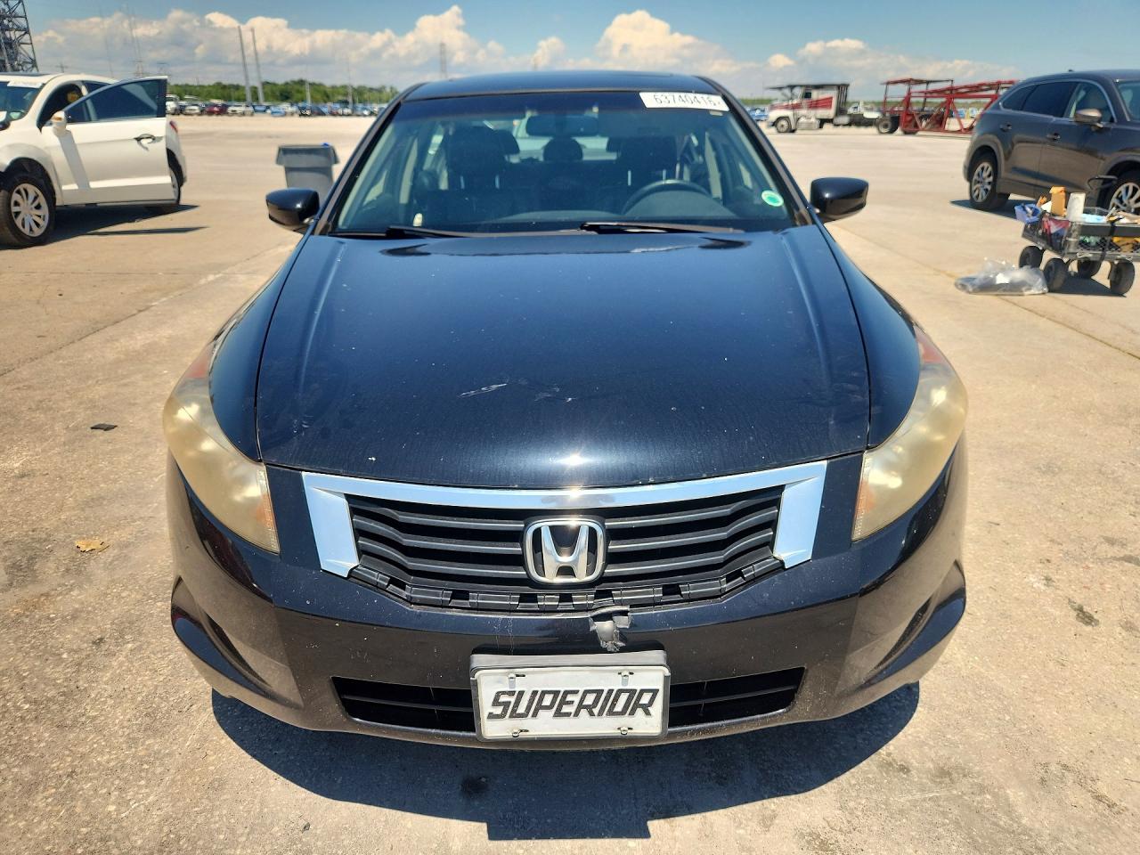 2008 Honda Accord Exl Black vin: JHMCP26888C048551