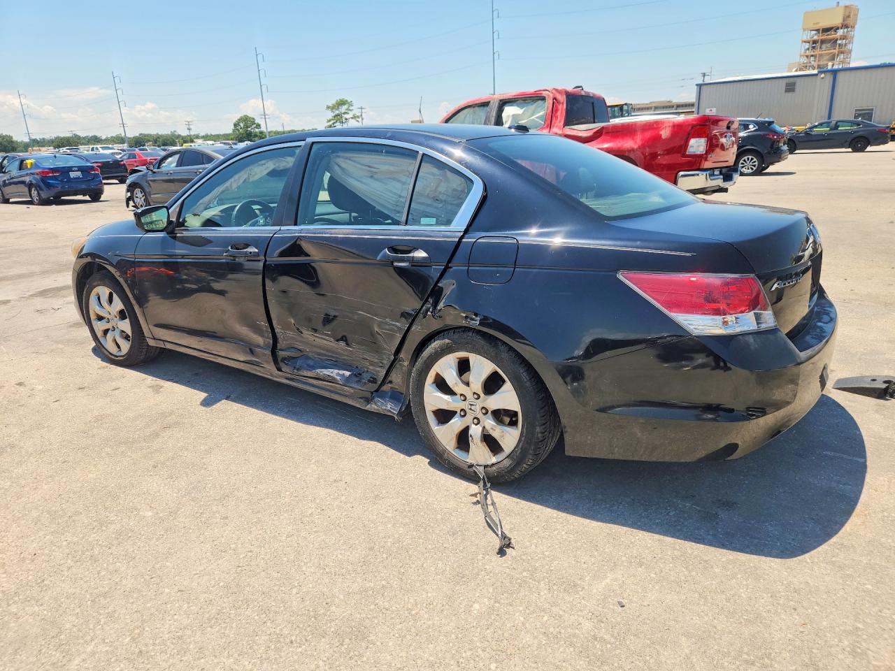 2008 Honda Accord Exl Black vin: JHMCP26888C048551