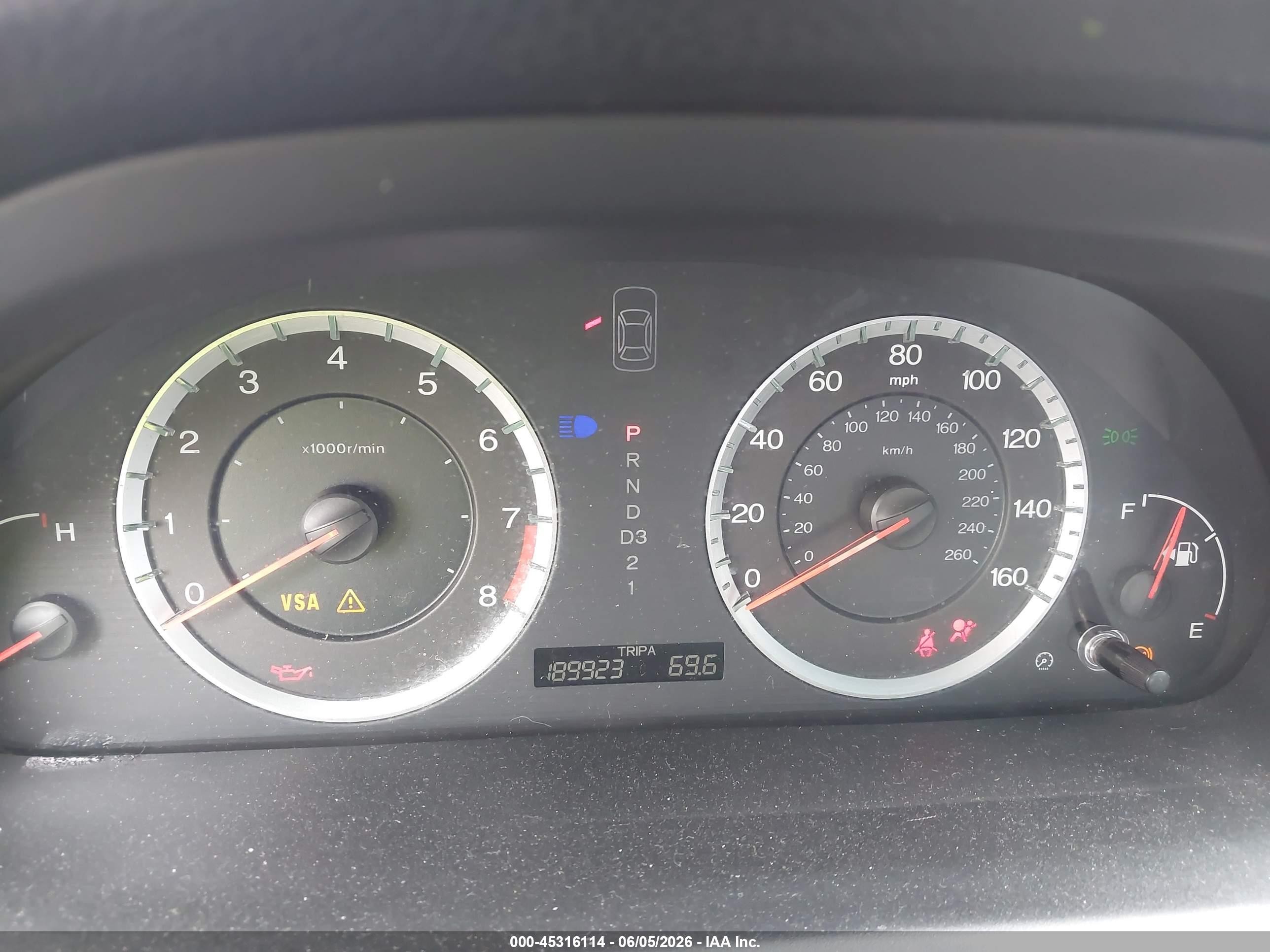 2008 Honda Accord 2.4 Ex-l Black vin: JHMCP26888C064832