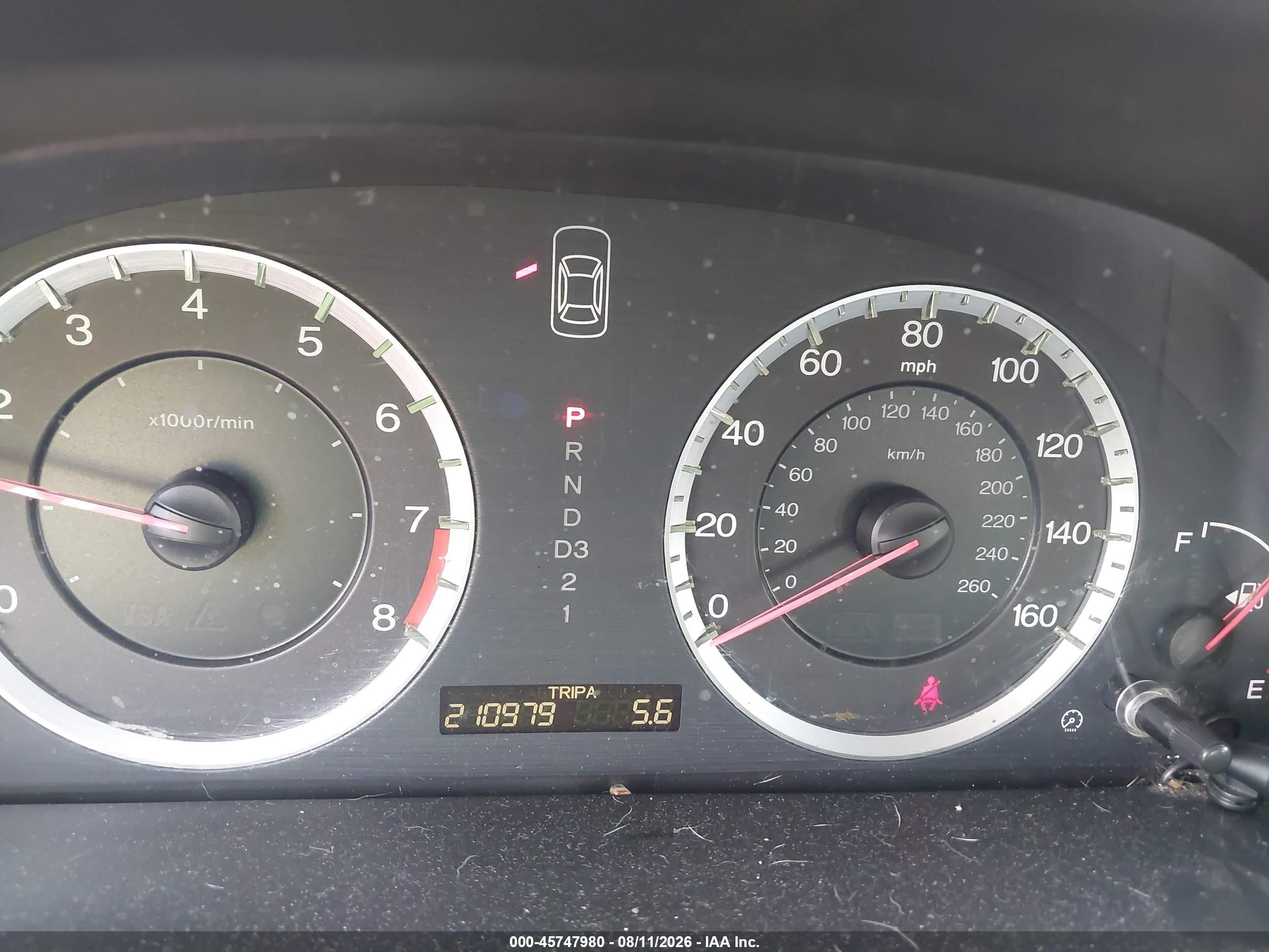 2008 Honda Accord 2.4 Ex-l Gray vin: JHMCP26888C078309
