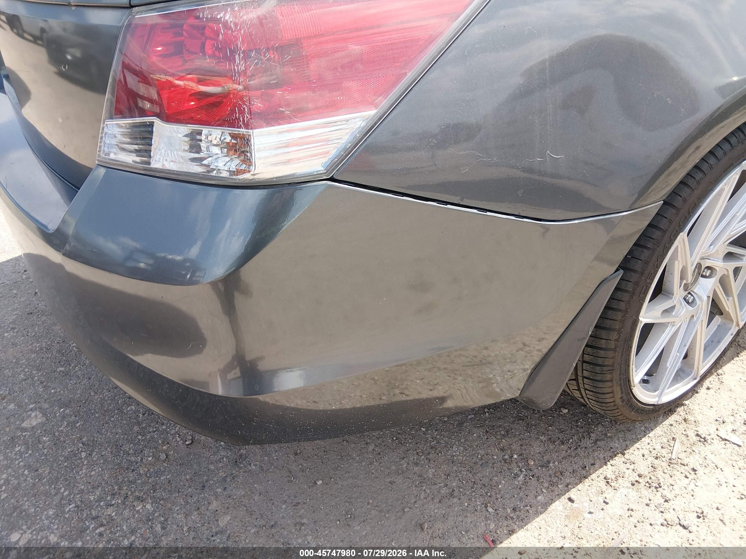 2008 Honda Accord 2.4 Ex-l Gray vin: JHMCP26888C078309