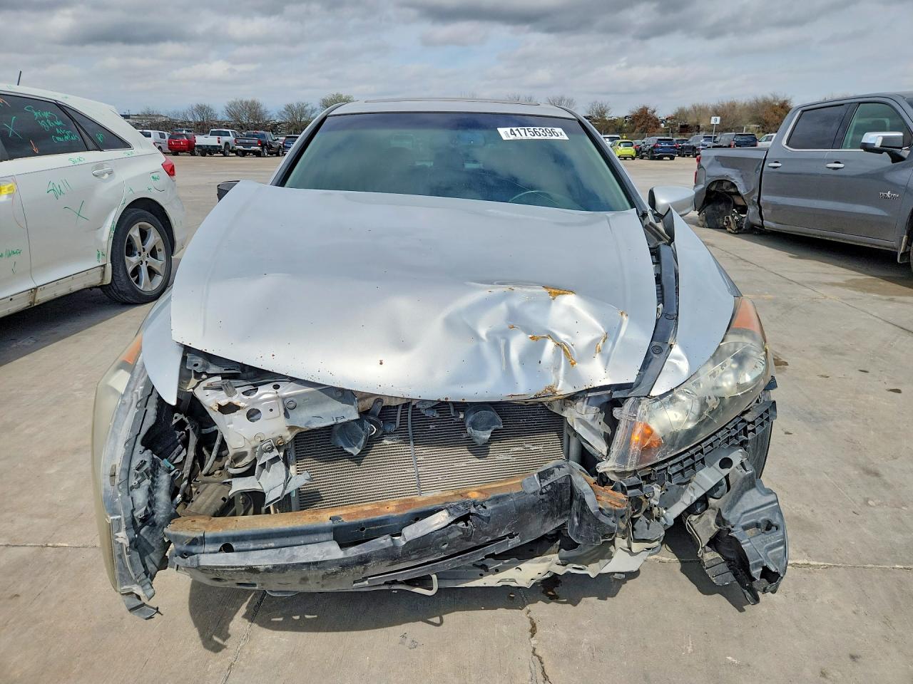 2009 Honda Accord Exl Silver vin: JHMCP26889C017379