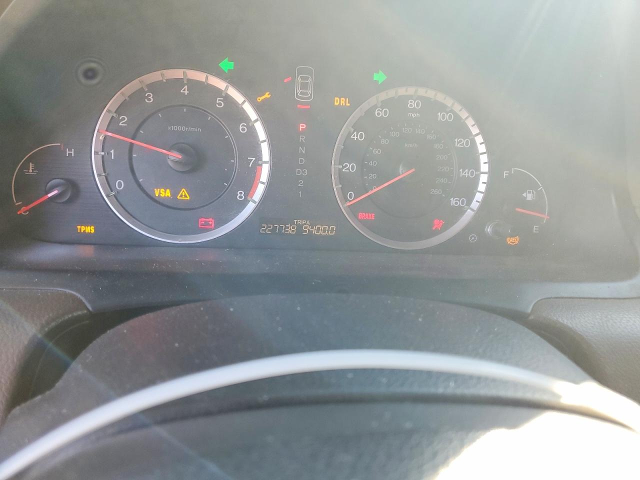 2008 Honda Accord Exl Burgundy vin: JHMCP26898C002114