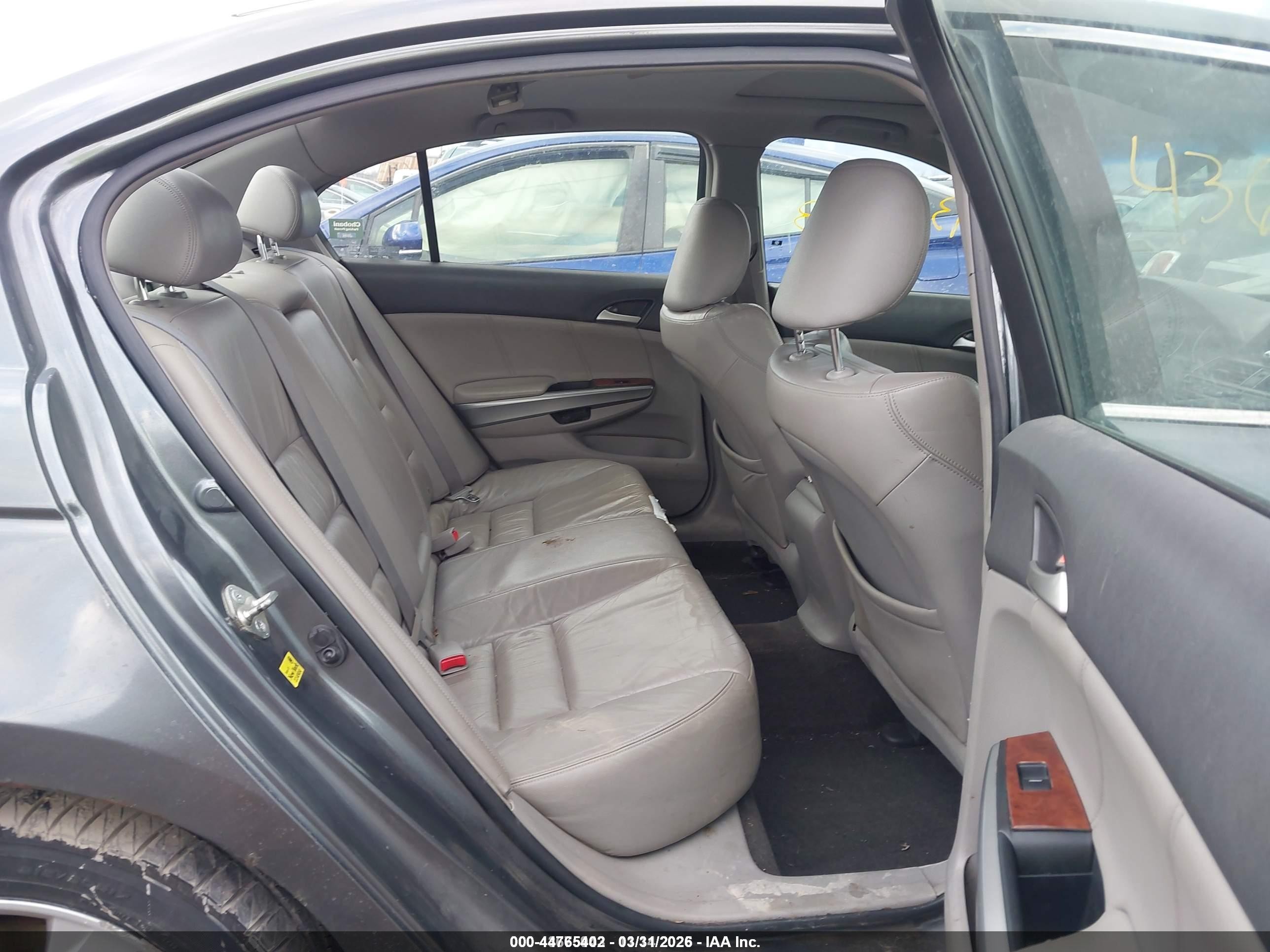 2008 Honda Accord 2.4 Ex-l Серый vin: JHMCP26898C002243