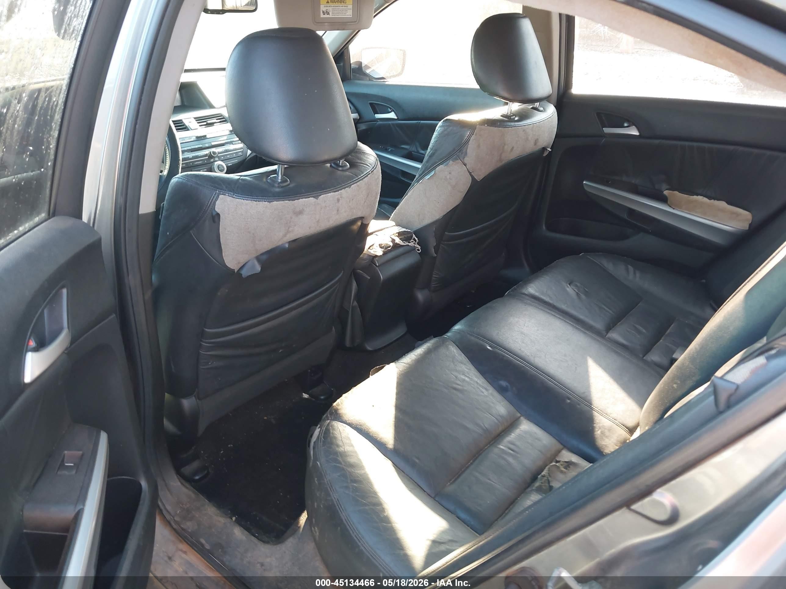 2008 Honda Accord 2.4 Ex-l Серый vin: JHMCP26898C036666