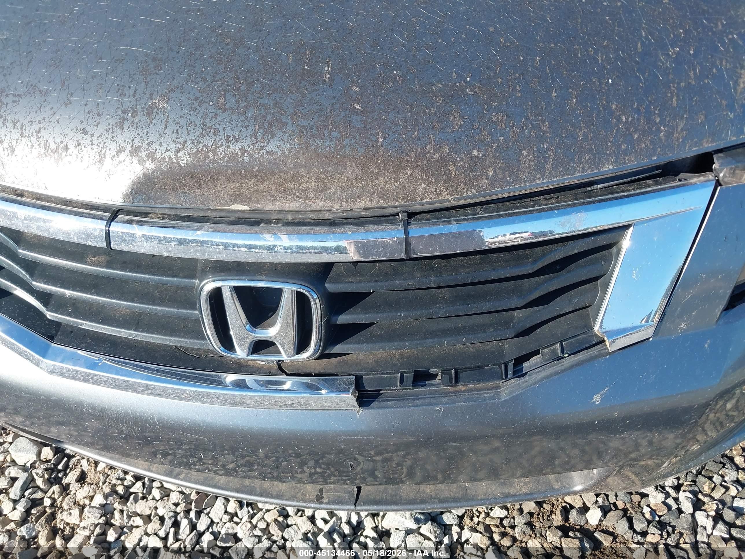 2008 Honda Accord 2.4 Ex-l Серый vin: JHMCP26898C036666