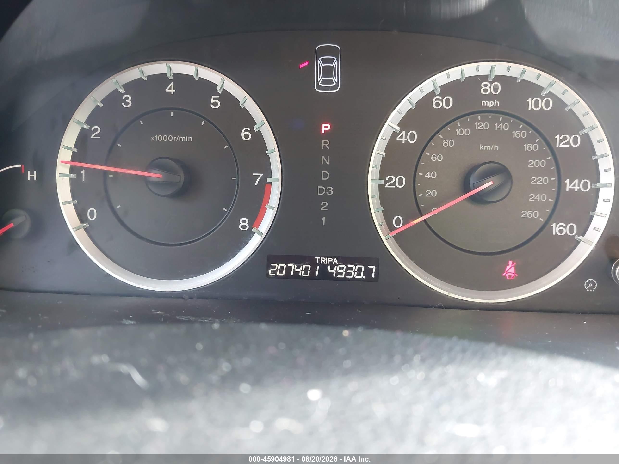 2008 Honda Accord 2.4 Ex-l Silver vin: JHMCP26898C063849