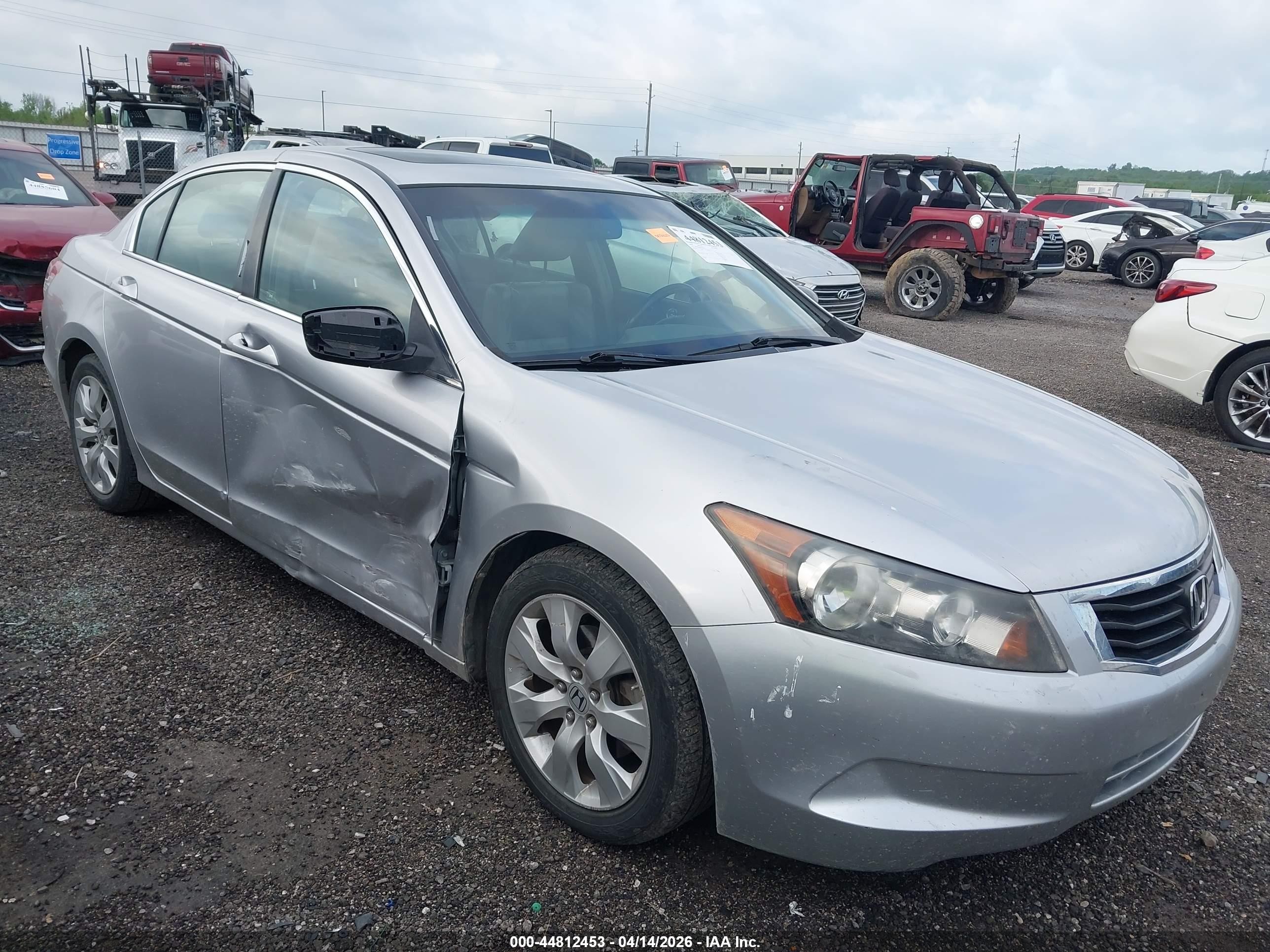 2009 Honda Accord 2.4 Ex-l Silver vin: JHMCP26899C003572