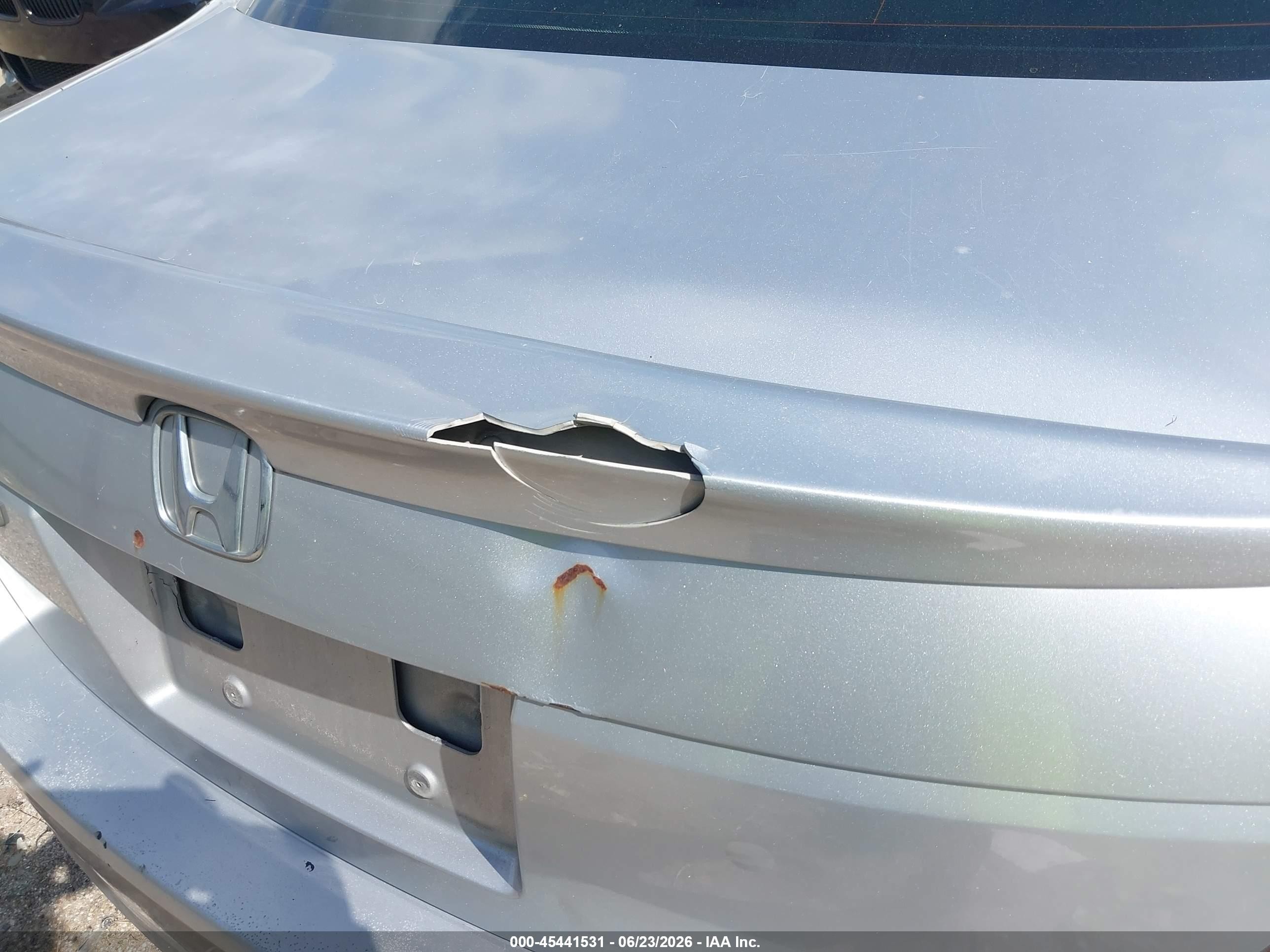 2008 Honda Accord 2.4 Ex-l Silver vin: JHMCP268X8C009878