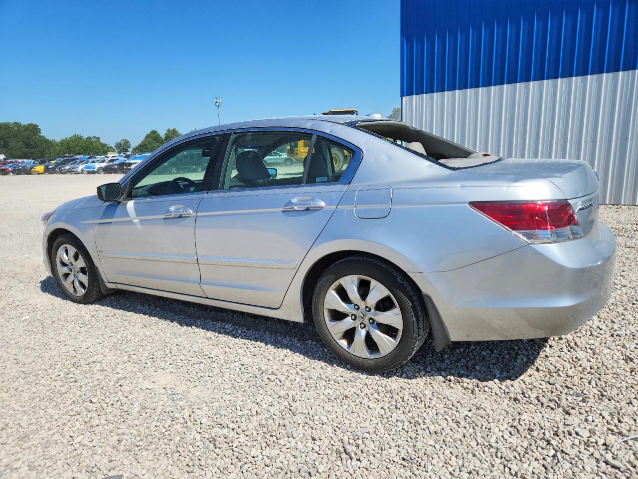 2008 Honda Accord Exl Silver vin: JHMCP268X8C009881