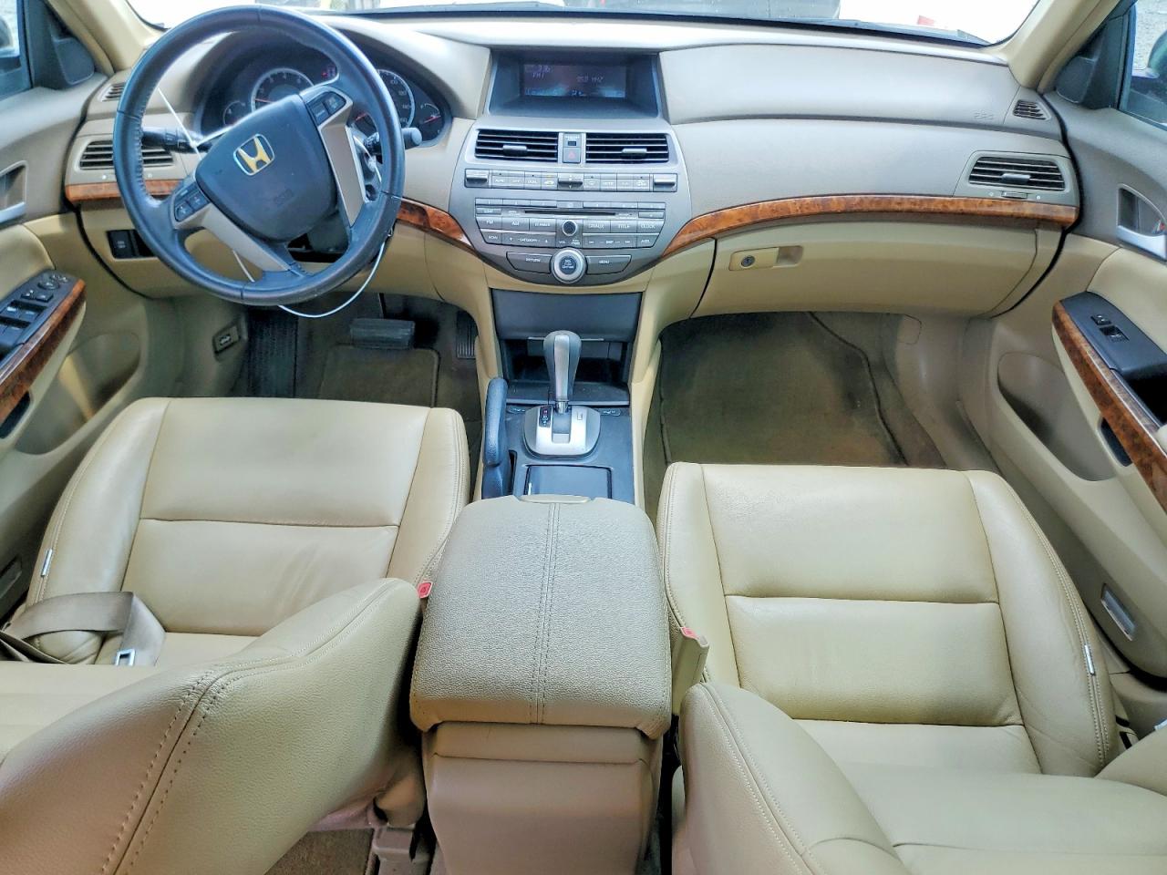 2008 Honda Accord Exl White vin: JHMCP268X8C032285