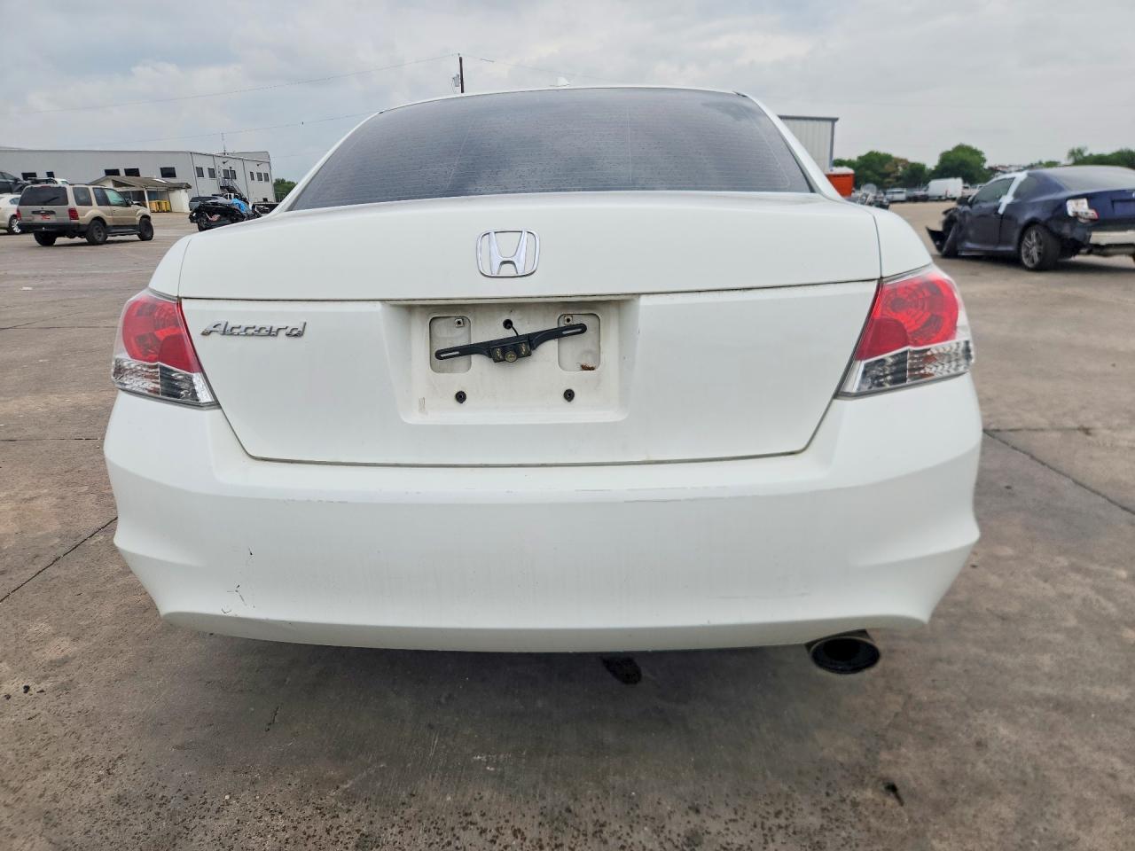 2008 Honda Accord Exl White vin: JHMCP268X8C056618
