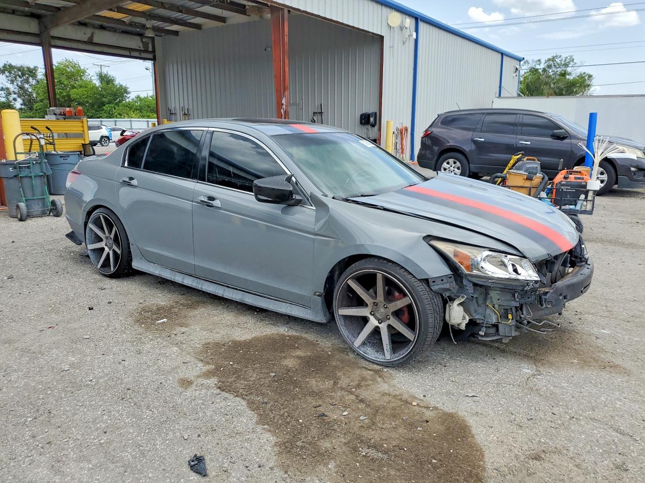 2008 Honda Accord Exl Gray vin: JHMCP268X8C069191