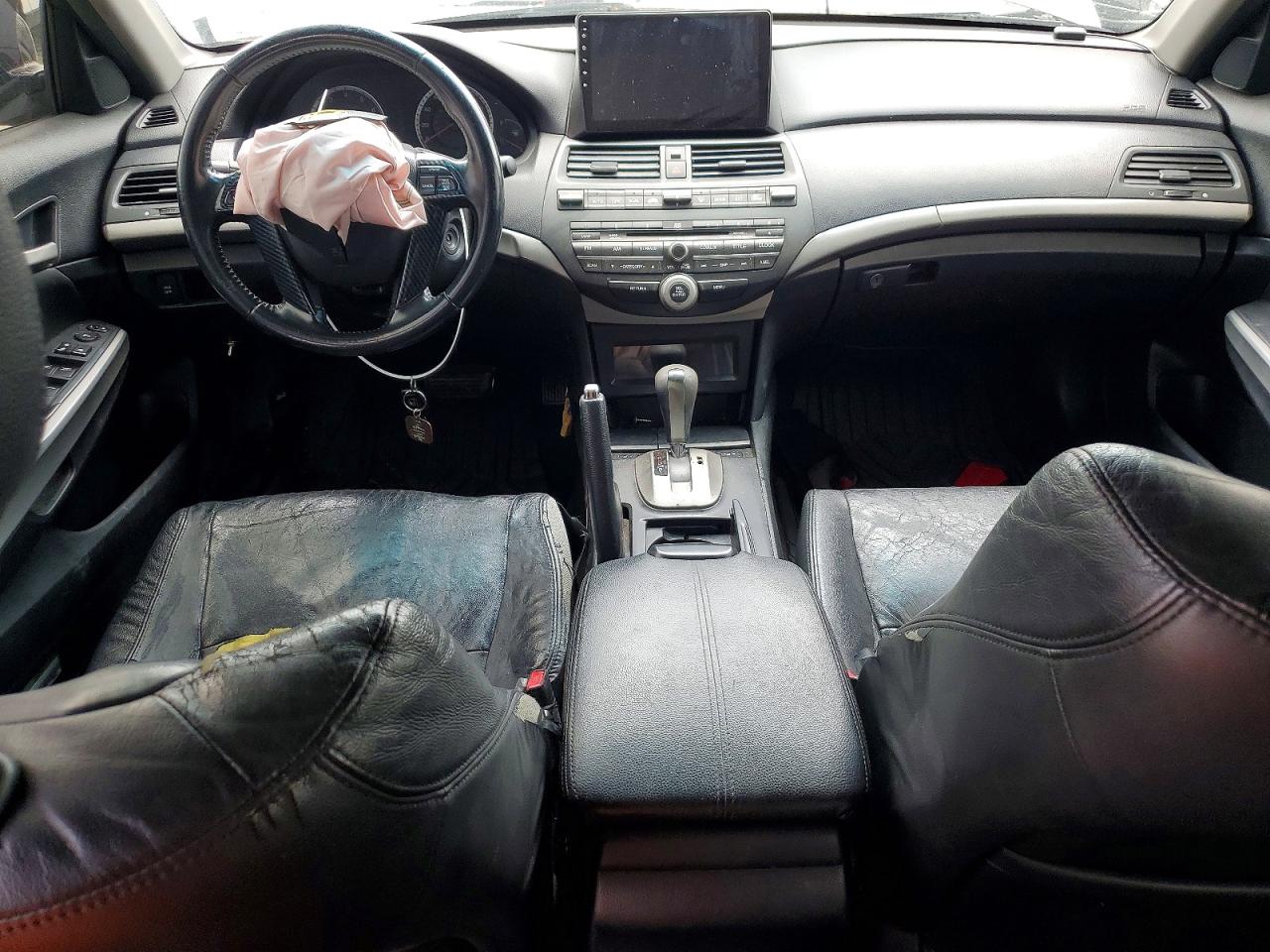 2008 Honda Accord Exl Gray vin: JHMCP268X8C069191