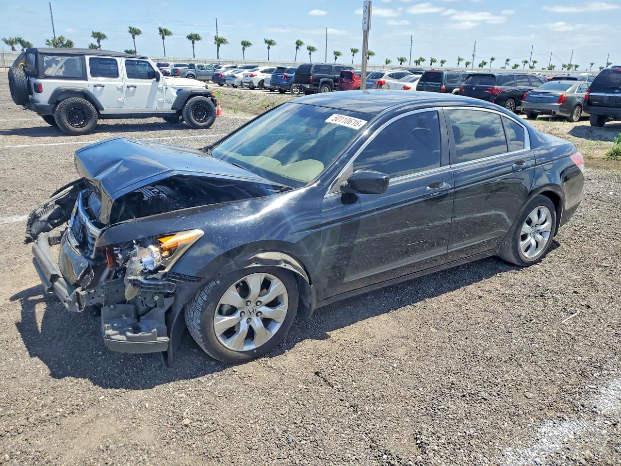 2008 Honda Accord Exl Black vin: JHMCP268X8C071345