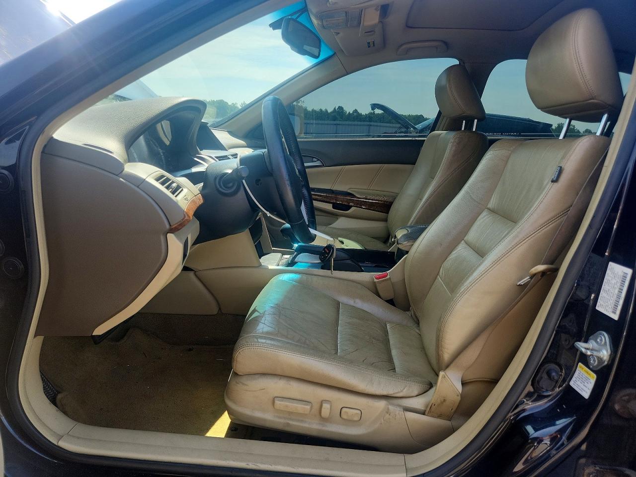 2008 Honda Accord Exl Black vin: JHMCP268X8C077193