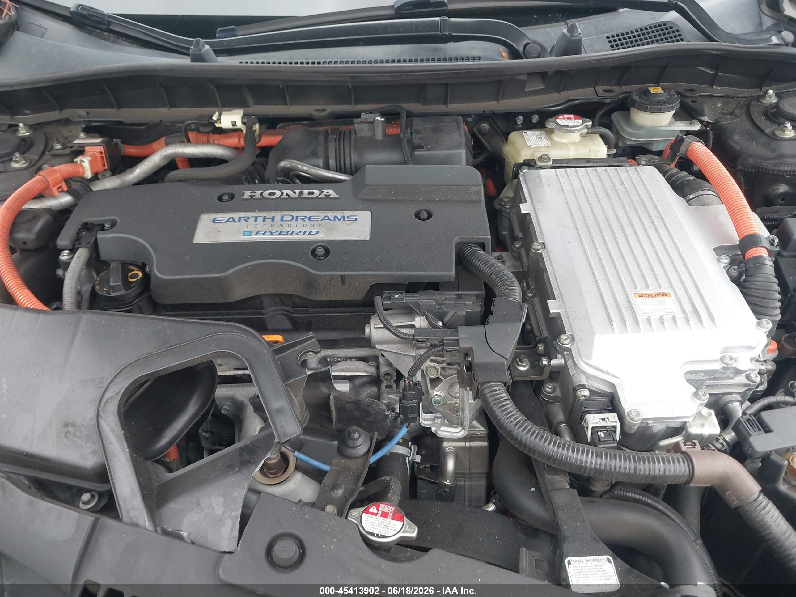 2014 Honda Accord Plug-in Hybrid   Black vin: JHMCR5F72EC000218