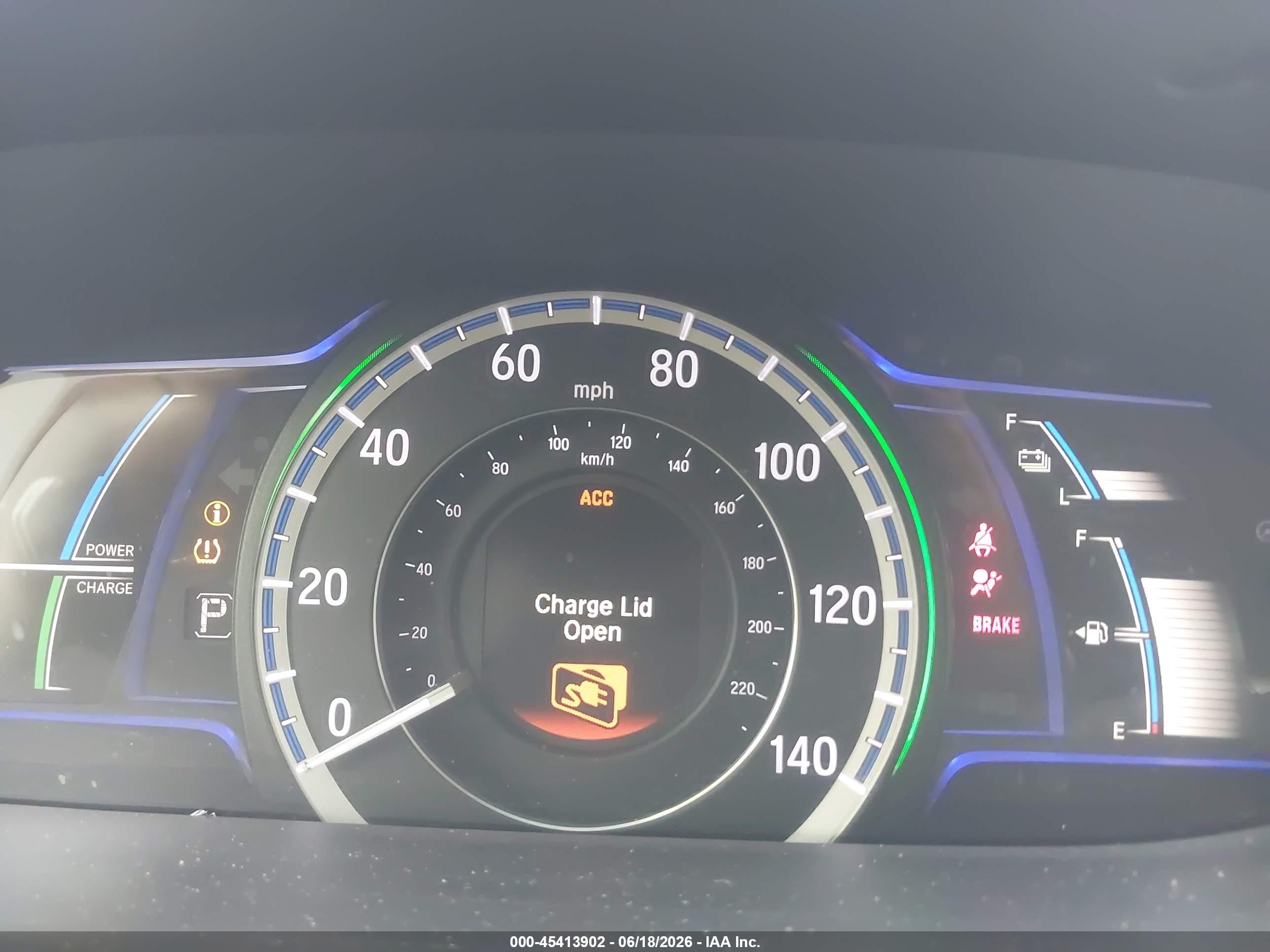 2014 Honda Accord Plug-in Hybrid   Black vin: JHMCR5F72EC000218